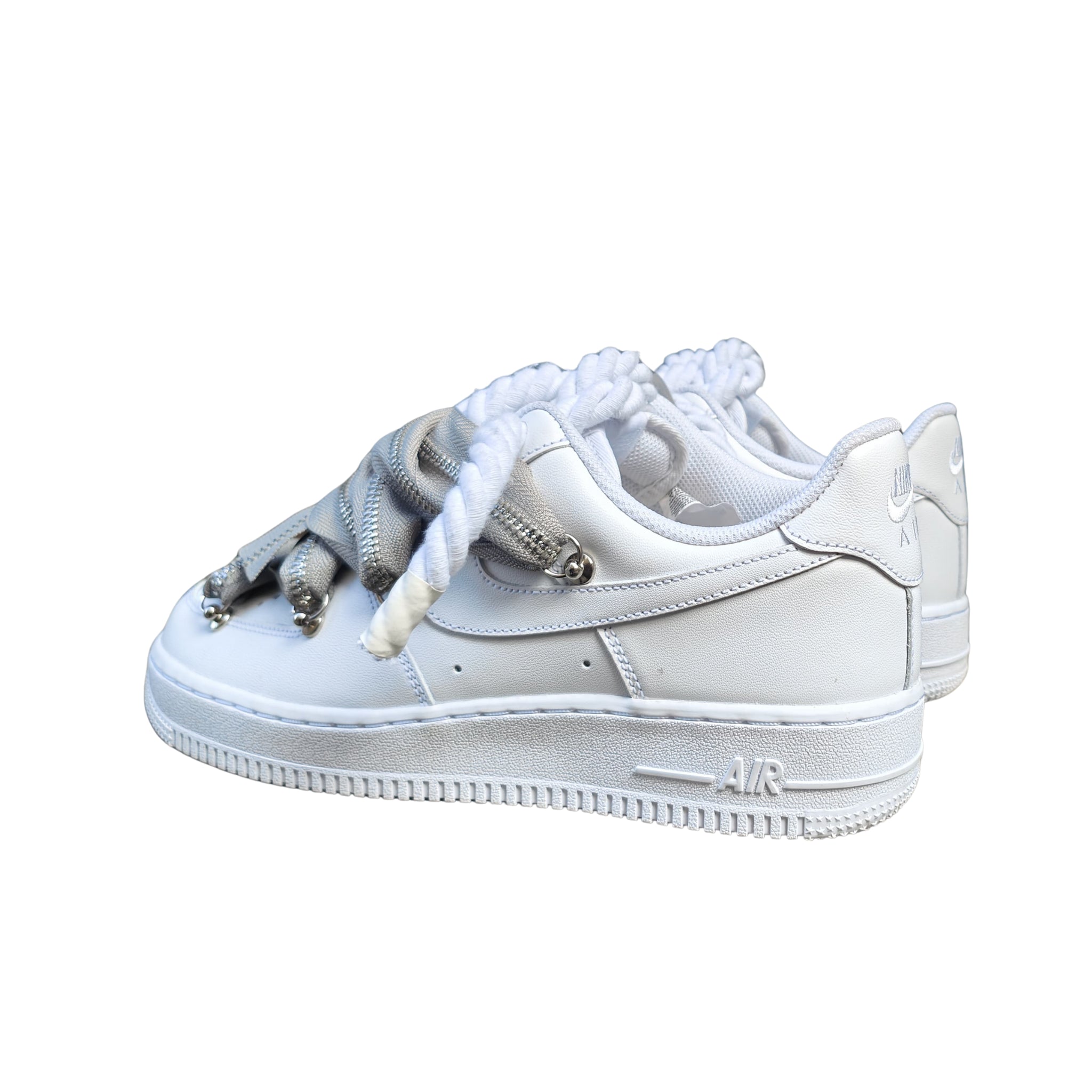 Snezed AIR FORCEROPE LACES GREY ZIP