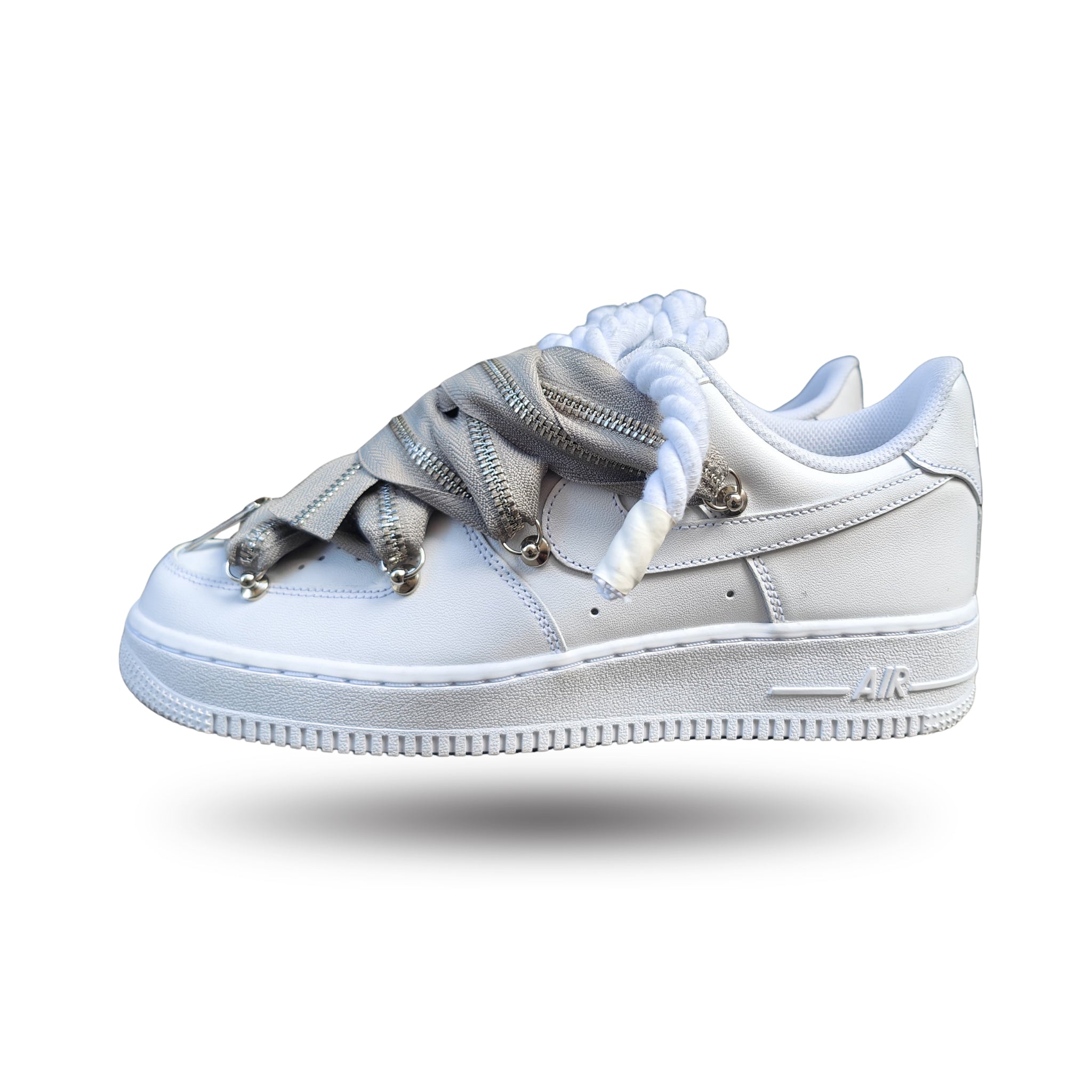 Snezed AIR FORCEROPE LACES GREY ZIP