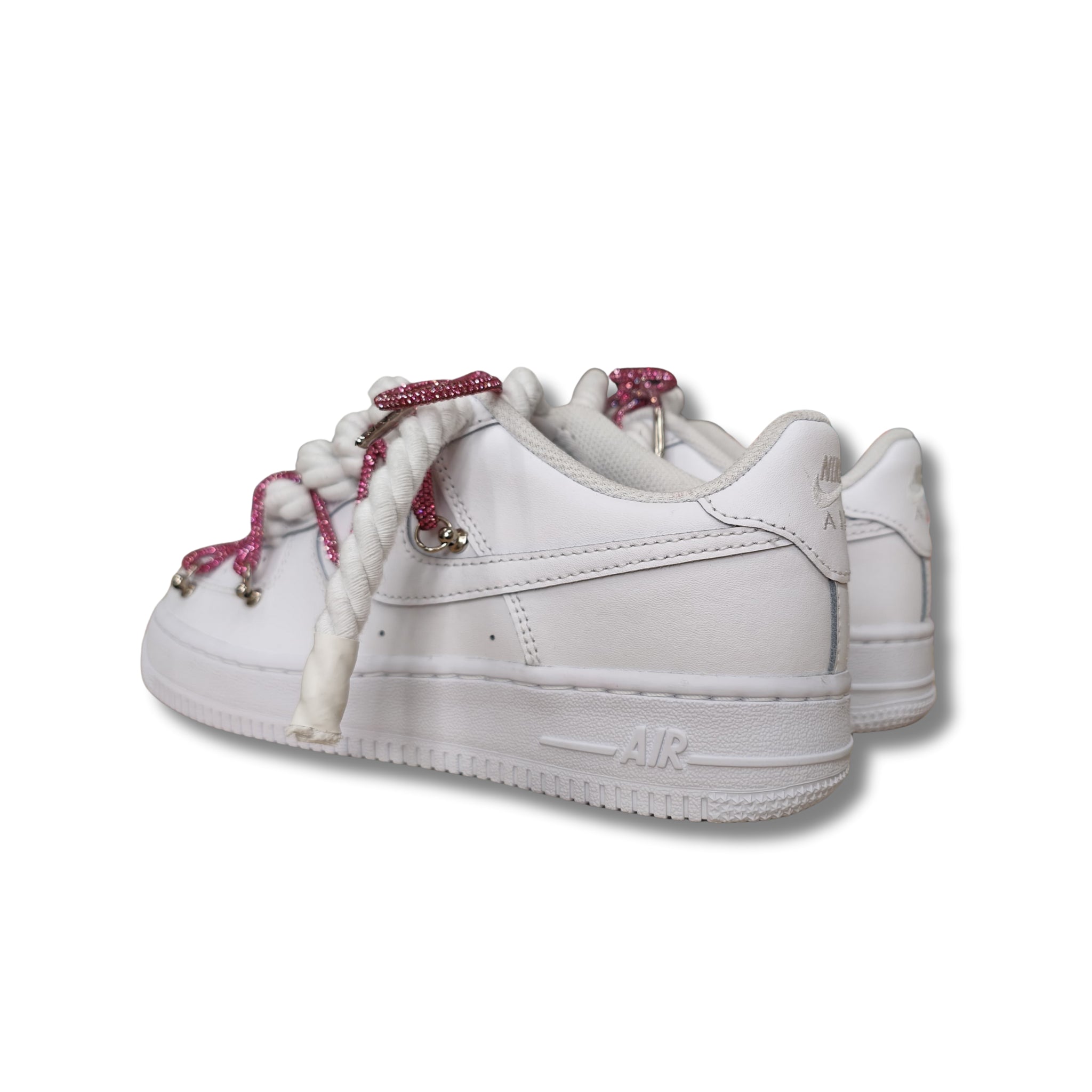 Snezed AIR FORCEROPE LACES SWAROVSKI PINK
