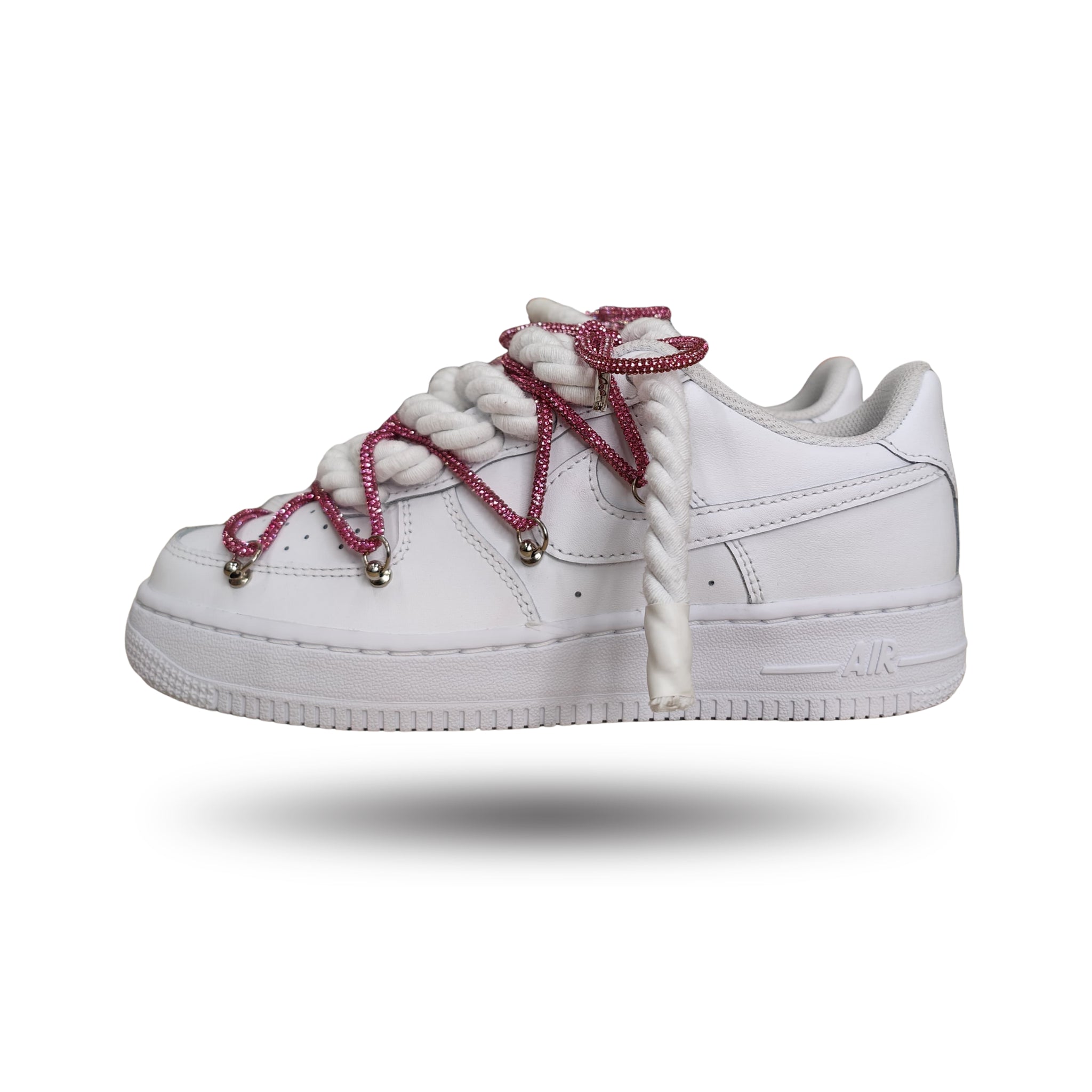 Snezed AIR FORCEROPE LACES SWAROVSKI PINK
