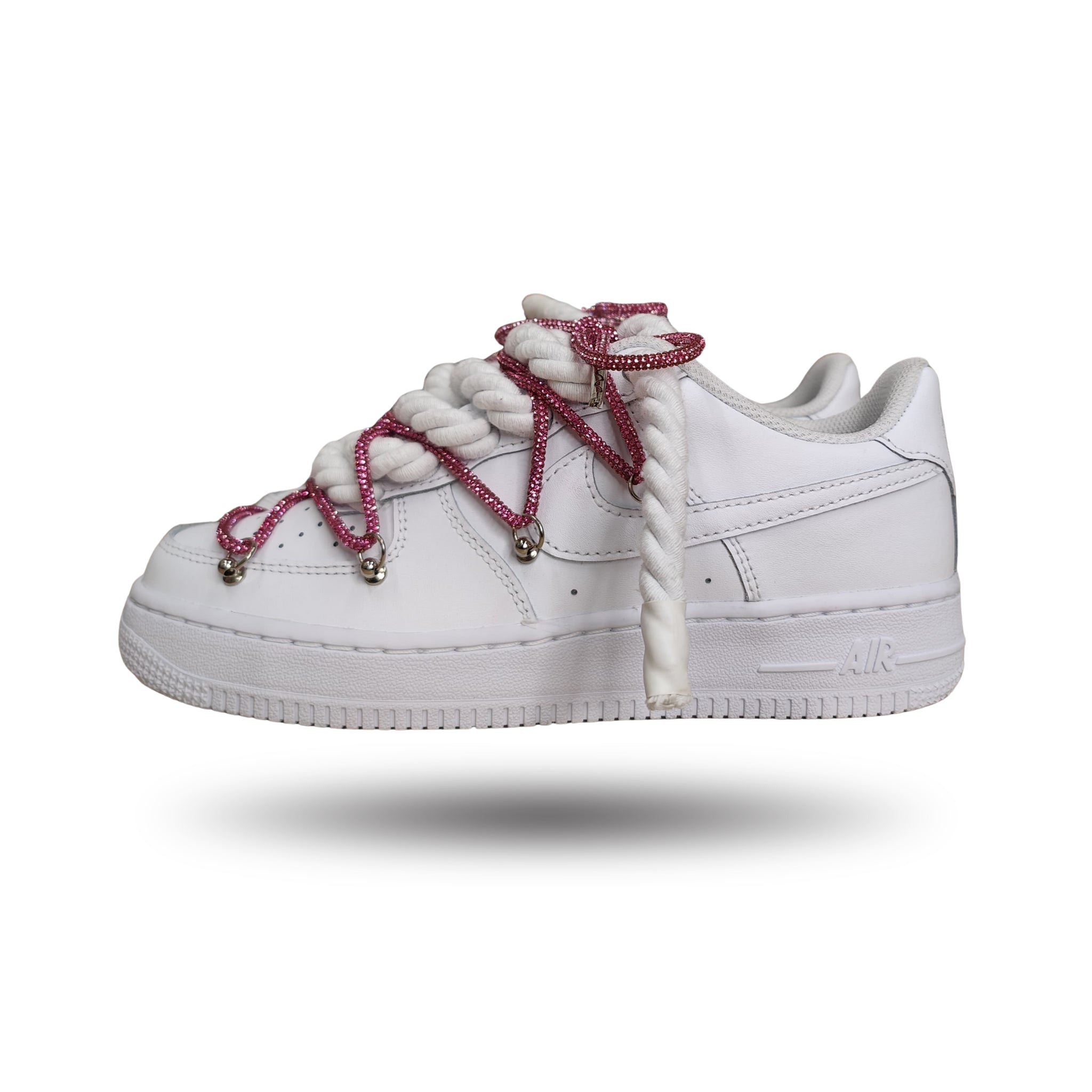 Snezed AIR FORCEROPE LACES SWAROVSKI PINK