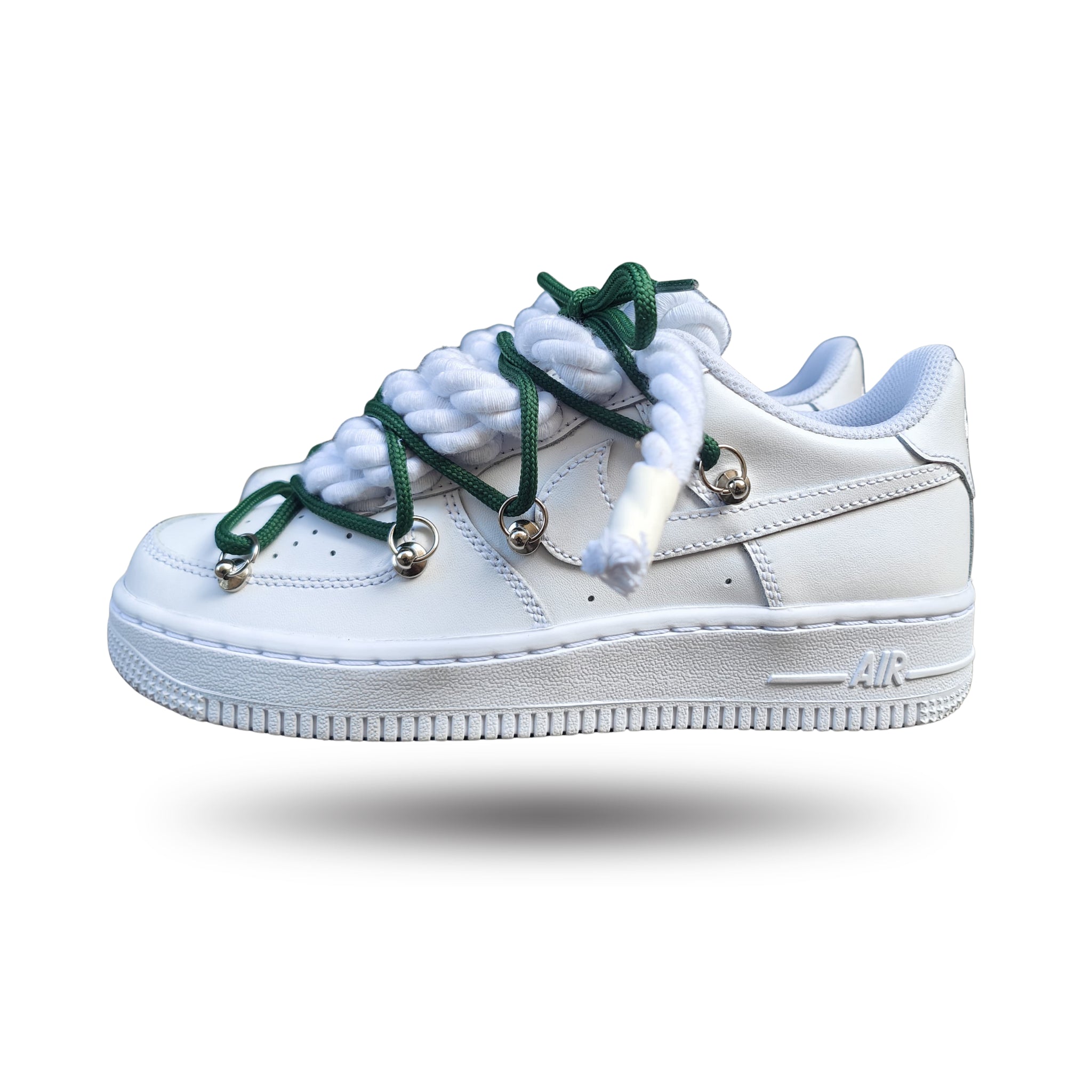Snezed AIR FORCEROPE LACES TRIPLE GREEN