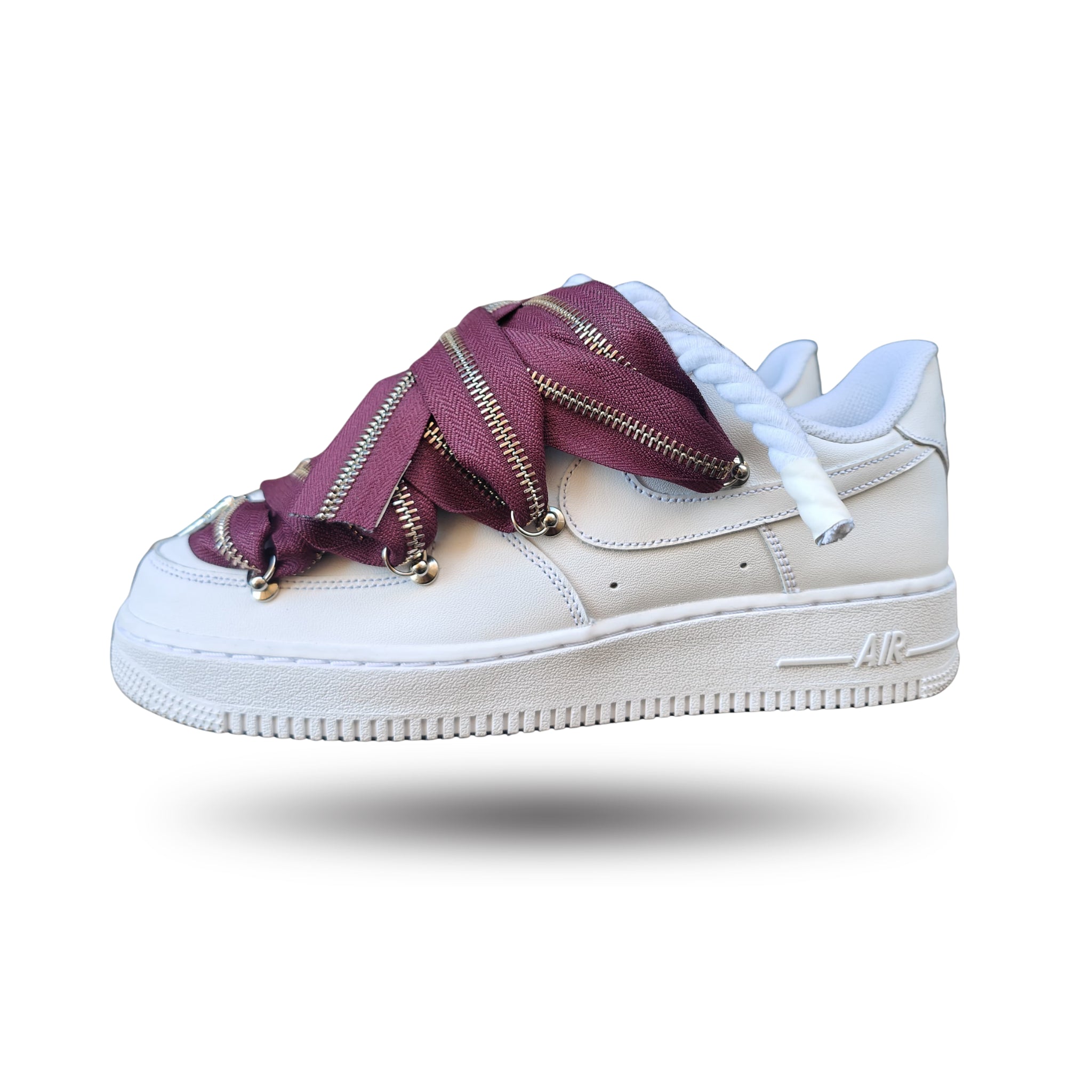 Snezed AIR FORCEROPE LACES ZIP BORDEAUX