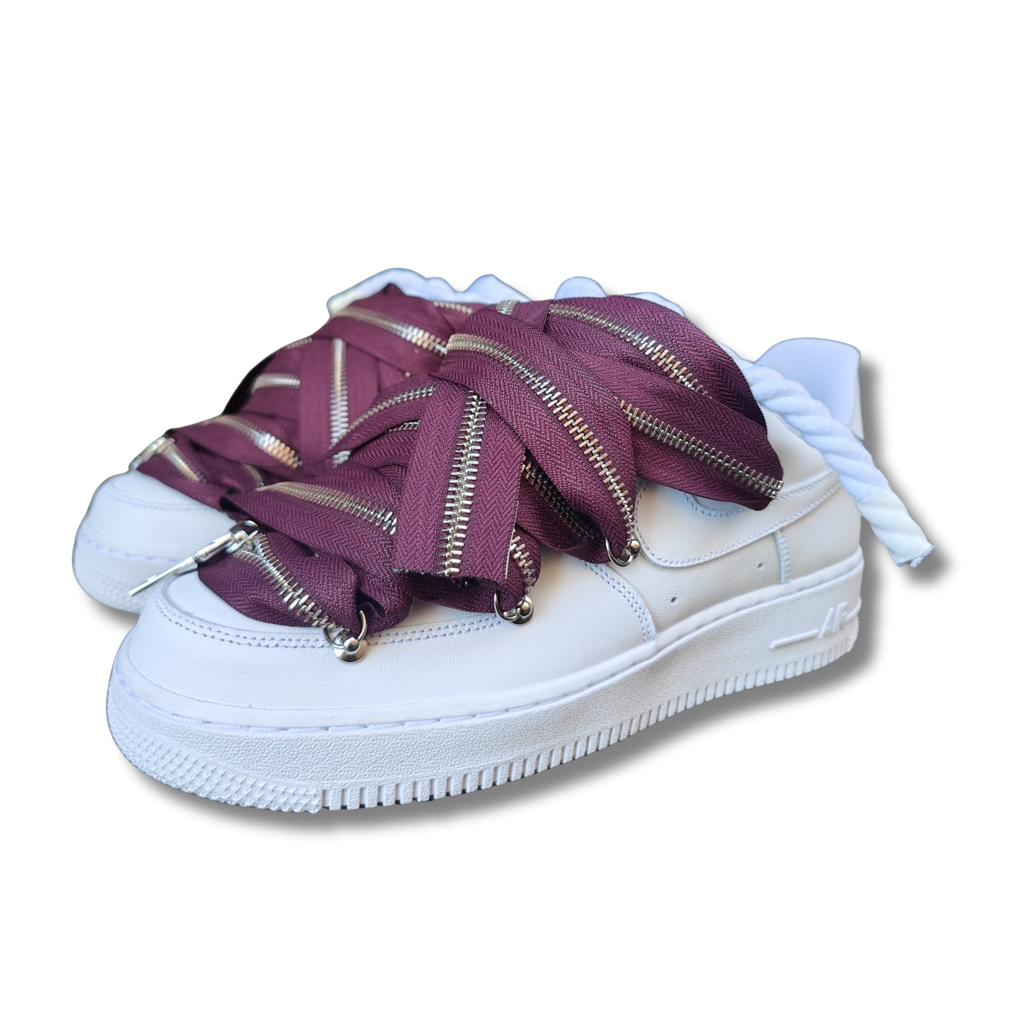 Snezed AIR FORCEROPE LACES ZIP BORDEAUX