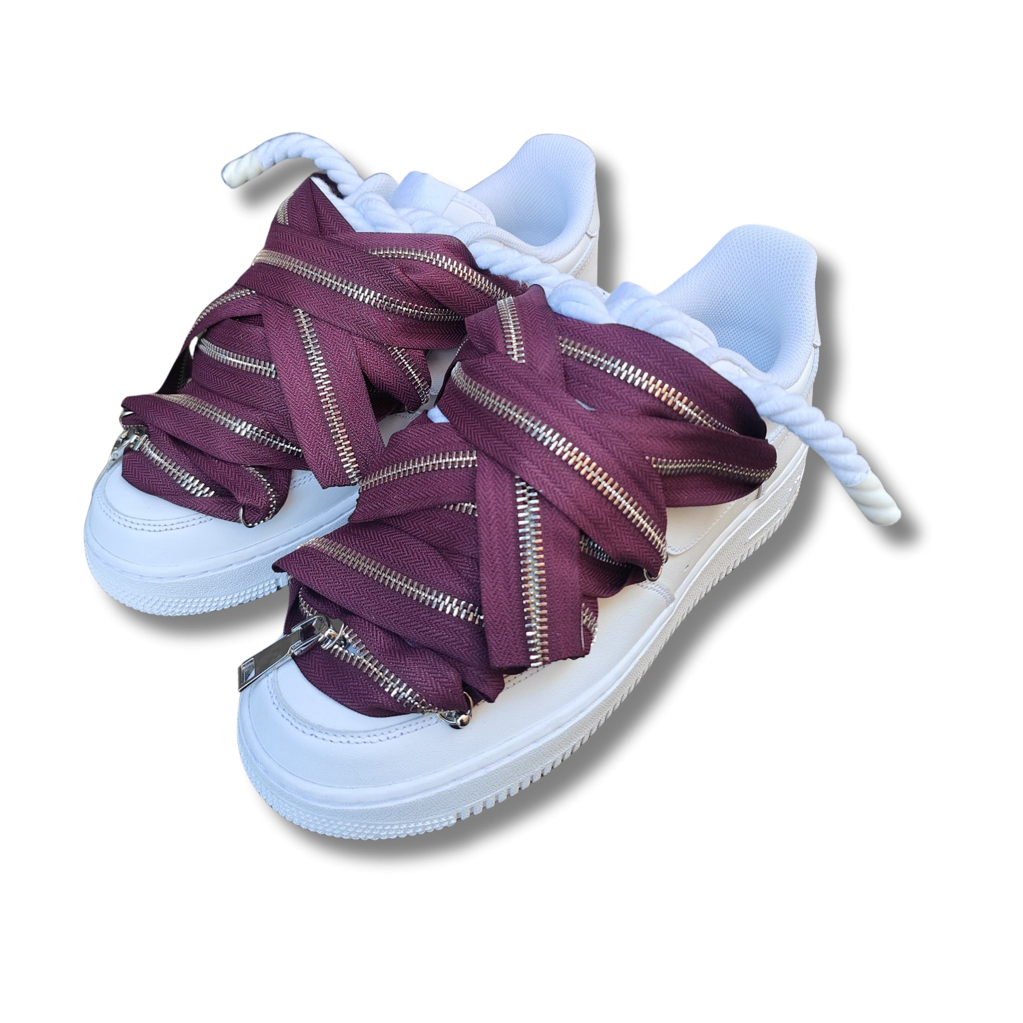 Snezed AIR FORCEROPE LACES ZIP BORDEAUX