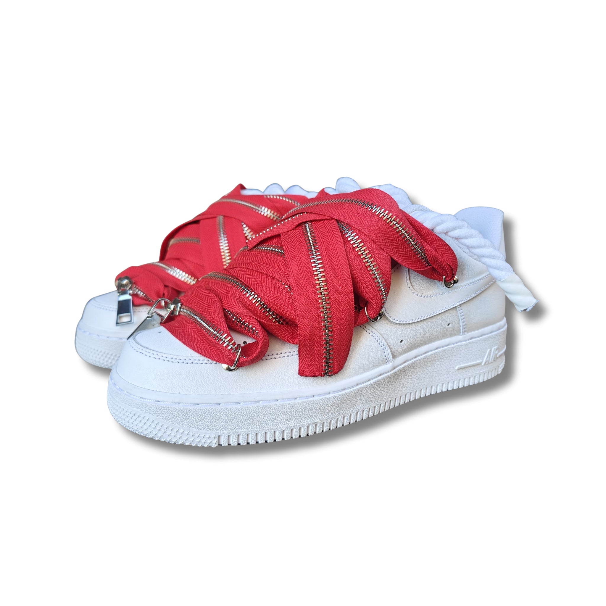 Snezed AIR FORCEROPE LACES ZIP RED