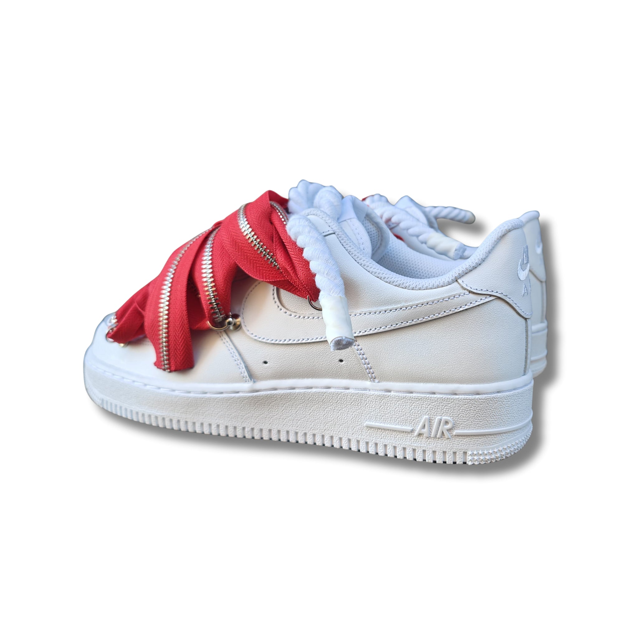 Snezed AIR FORCEROPE LACES ZIP RED
