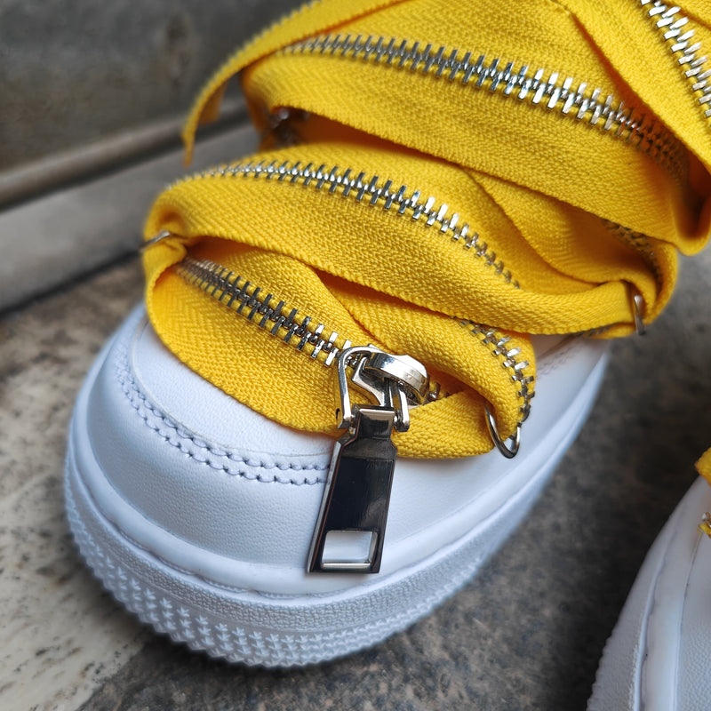 Snezed AIR FORCEROPE LACES ZIP YELLOW