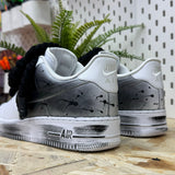 Snezed NIKE AIR FORCEBRUSHED BLACK