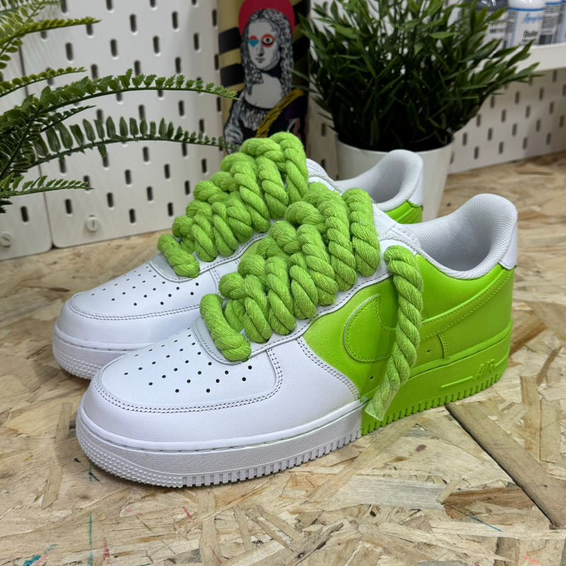 Snezed NIKE AIR FORCEBRUSHED GREEN