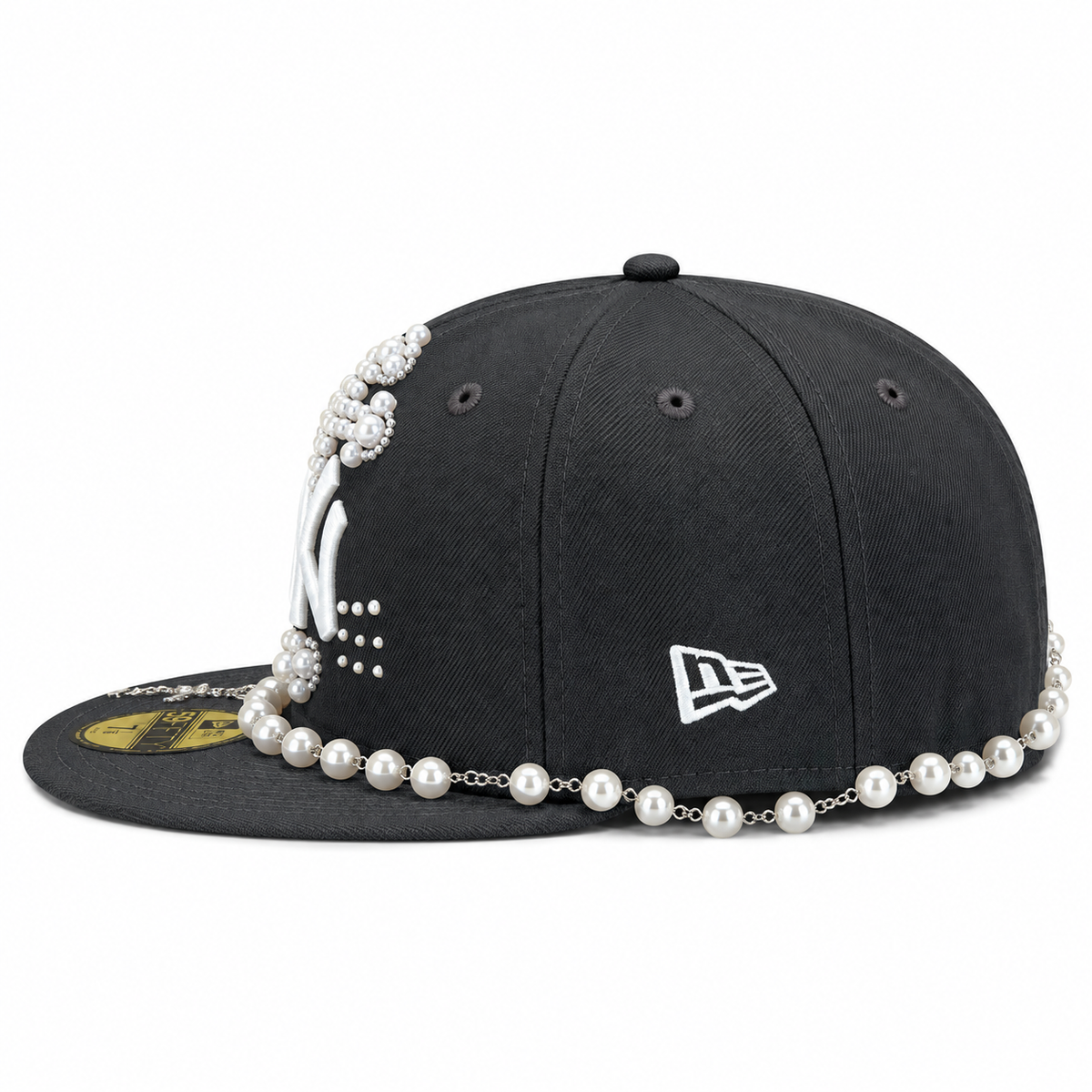 Cap Custom New Era 59FIFTY “NY Crimson Crown – Grey Edition”