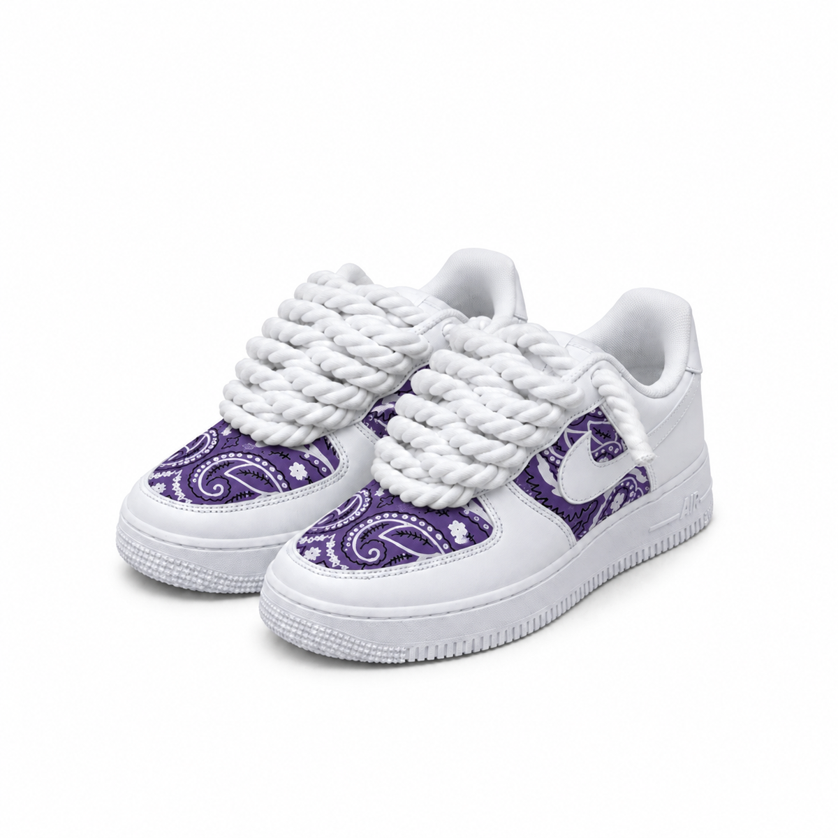 Nike Air Force 1 Bandana&Rope "Purple Edition"