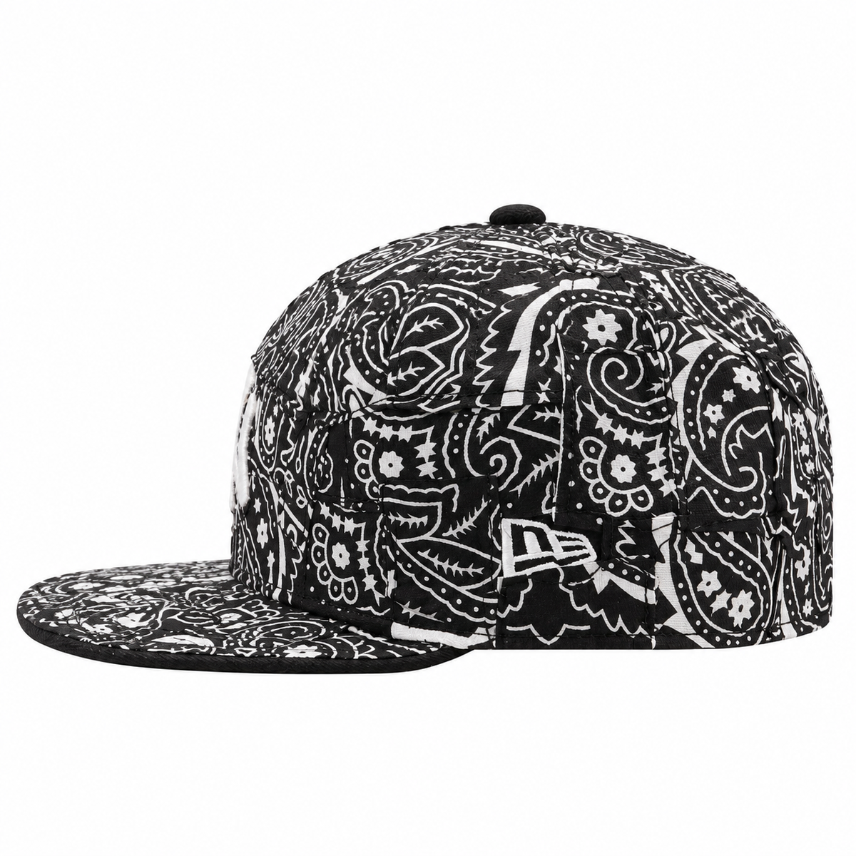 CAP CUSTOM NEW ERA 59FIFTY BANDANA WRAP 2WAY RED & BLACK