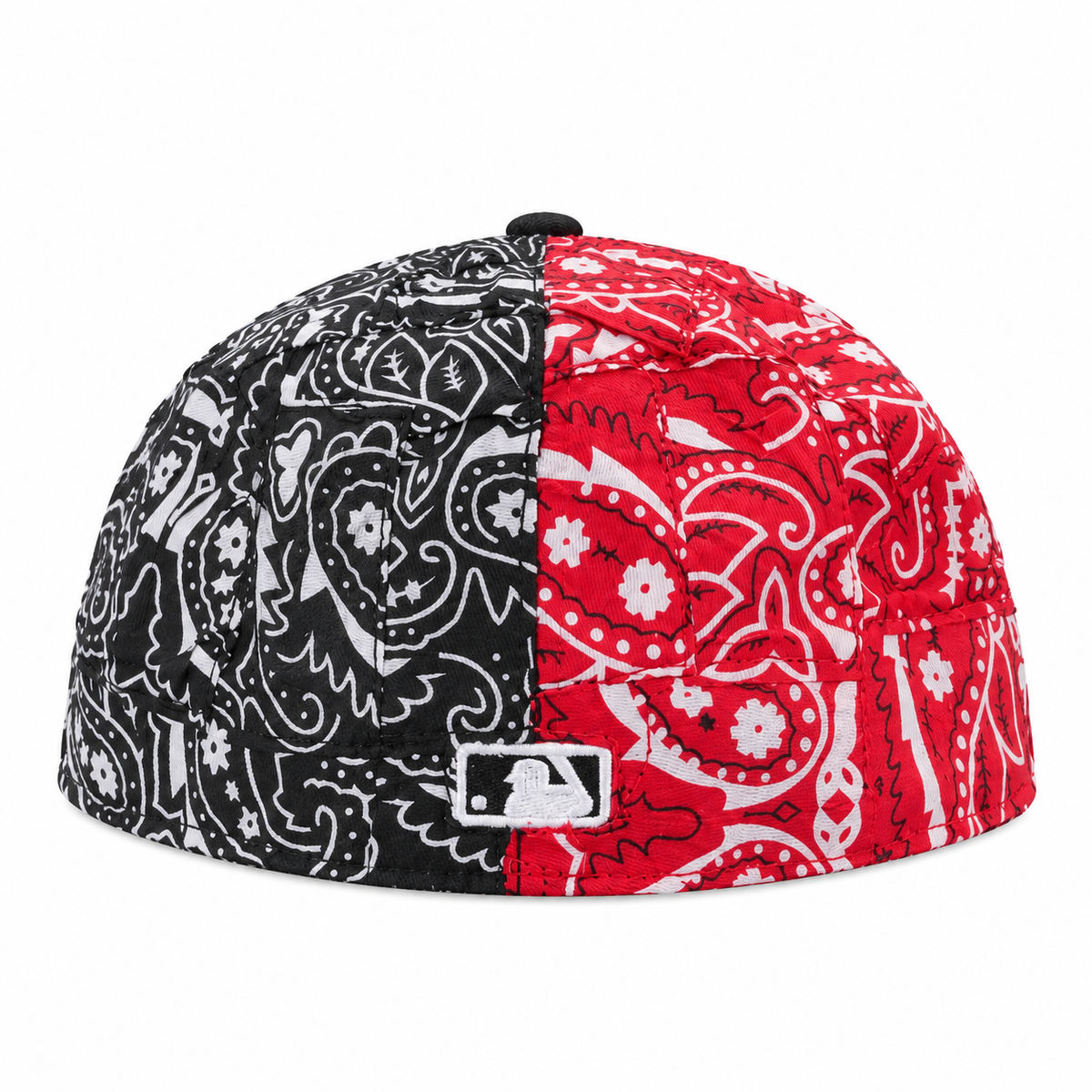 CAP CUSTOM NEW ERA 59FIFTY BANDANA WRAP 2WAY RED & BLACK