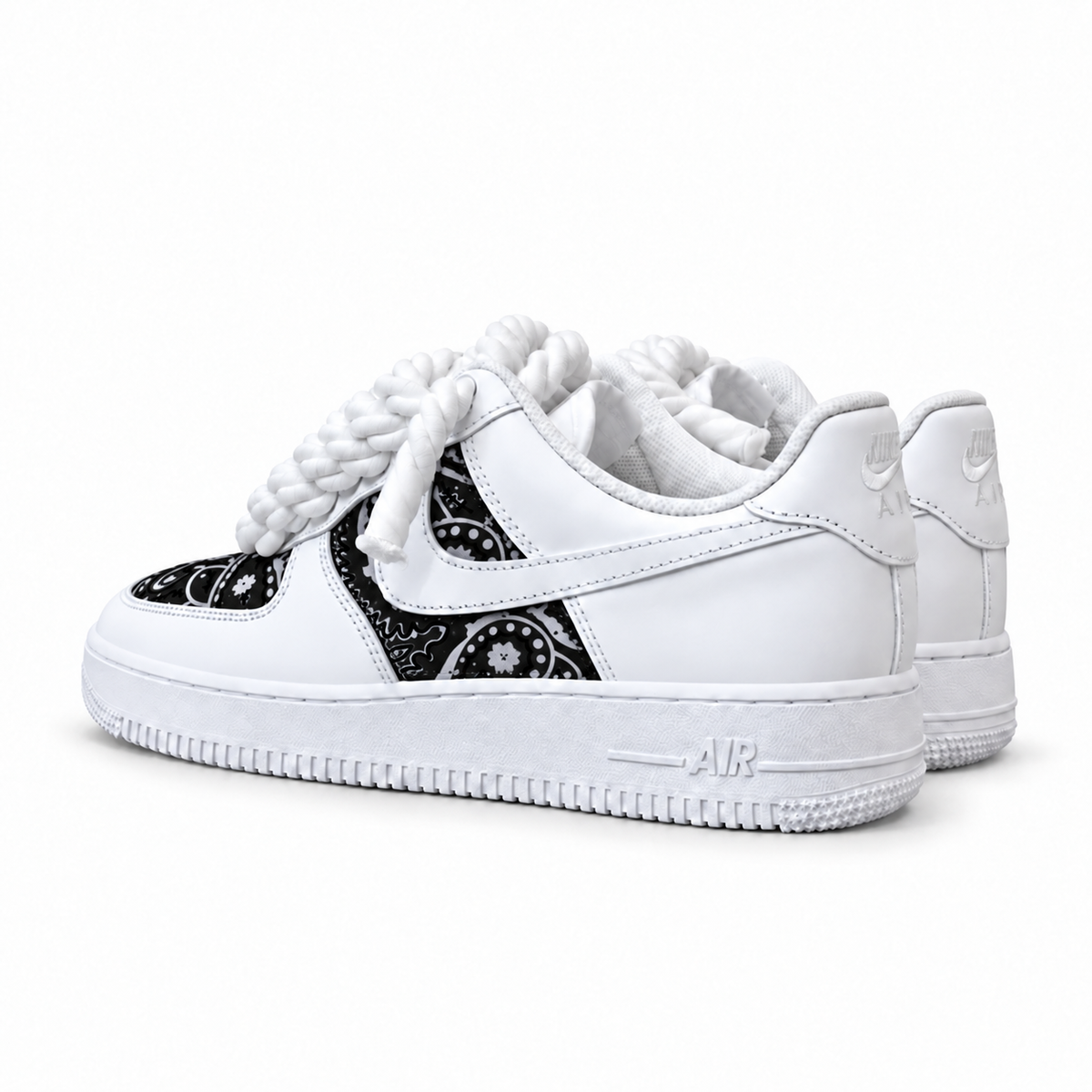 Nike Air Force 1 Bandana&Rope "Black Edition"