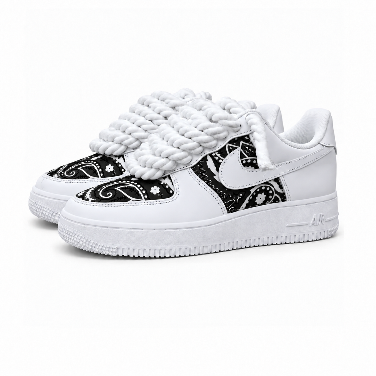 Nike Air Force 1 Bandana&Rope "Black Edition"