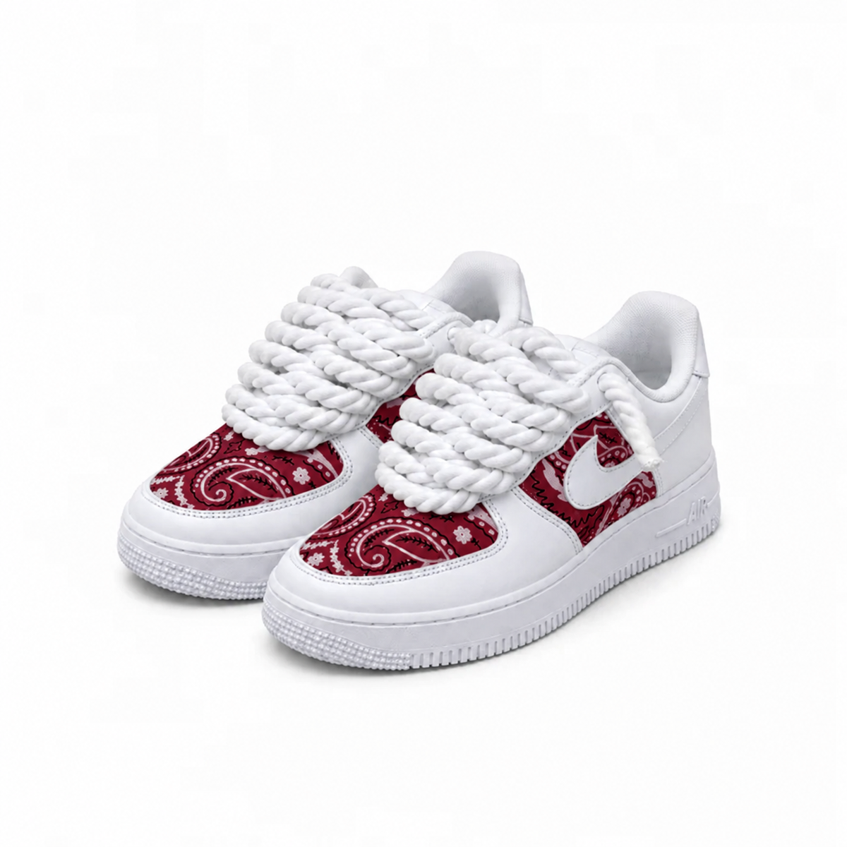 Nike Air Force 1 Bandana&Rope "Bordeaux Edition"