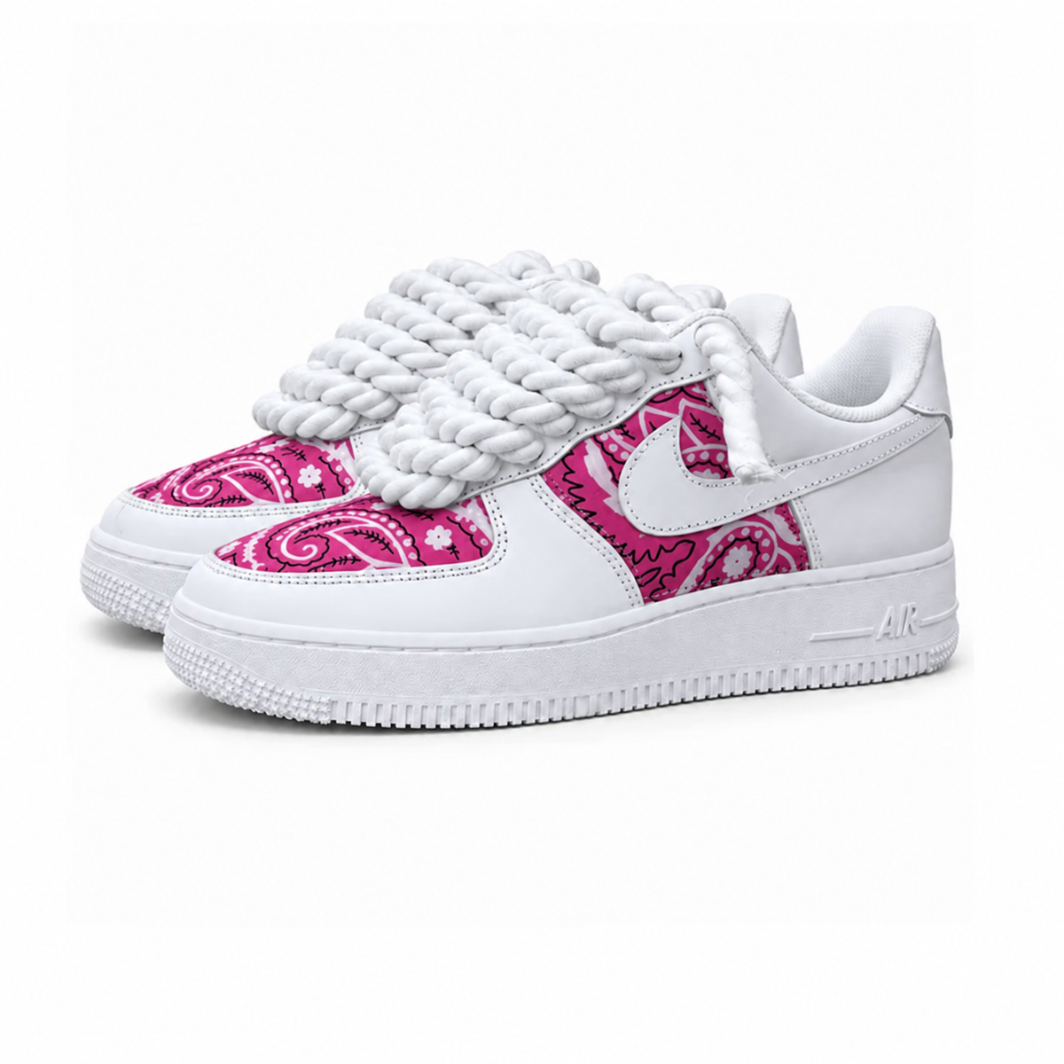 Nike Air Force 1 Bandana&Rope "Magenta Edition"