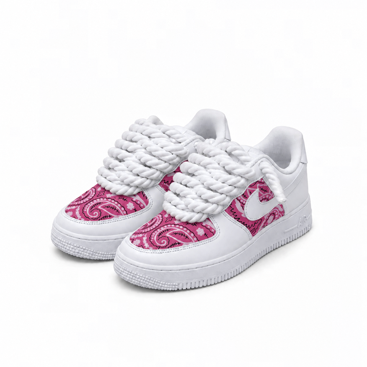 Nike Air Force 1 Bandana&Rope "Magenta Edition"
