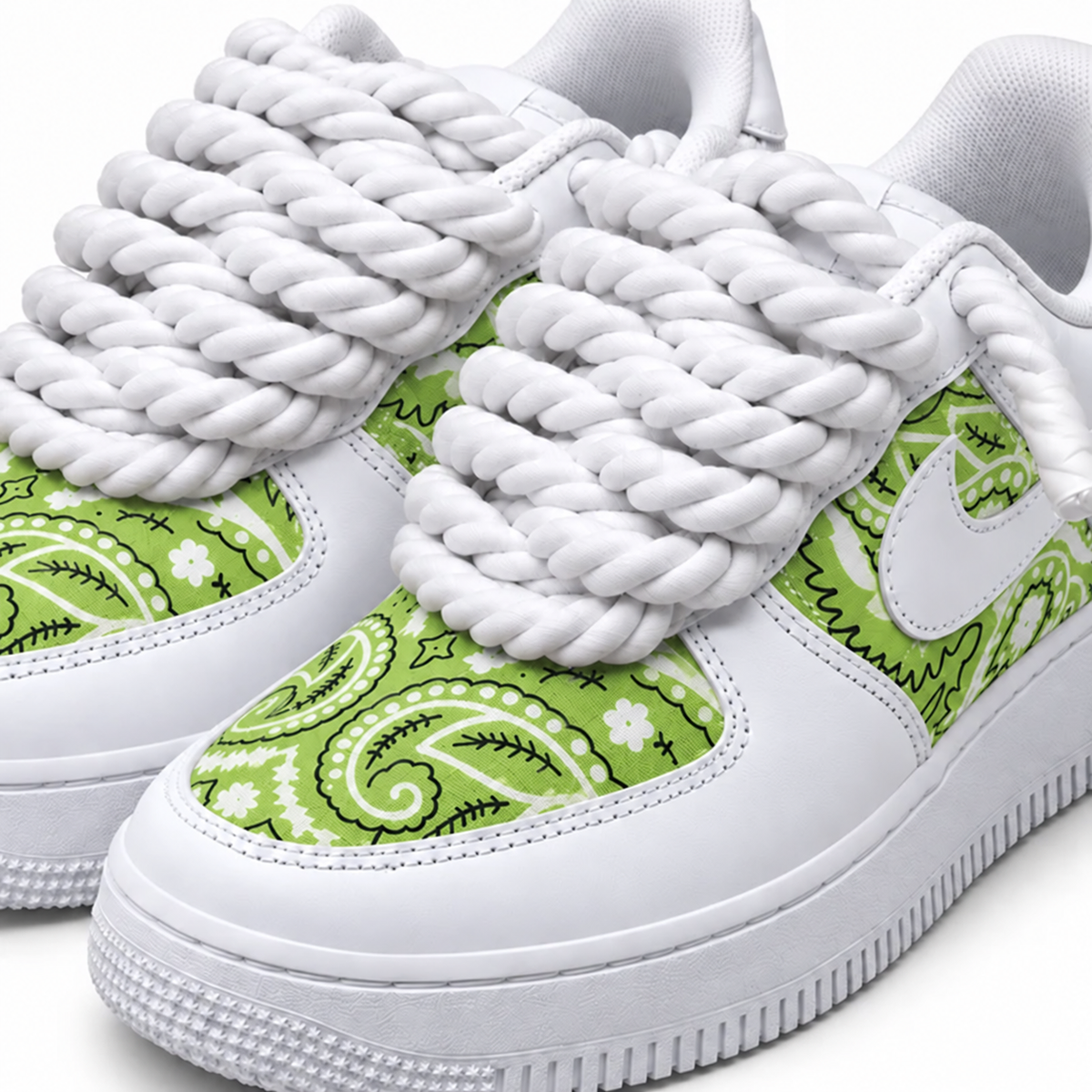 Nike Air Force 1 Bandana&Rope "Light Green Edition"