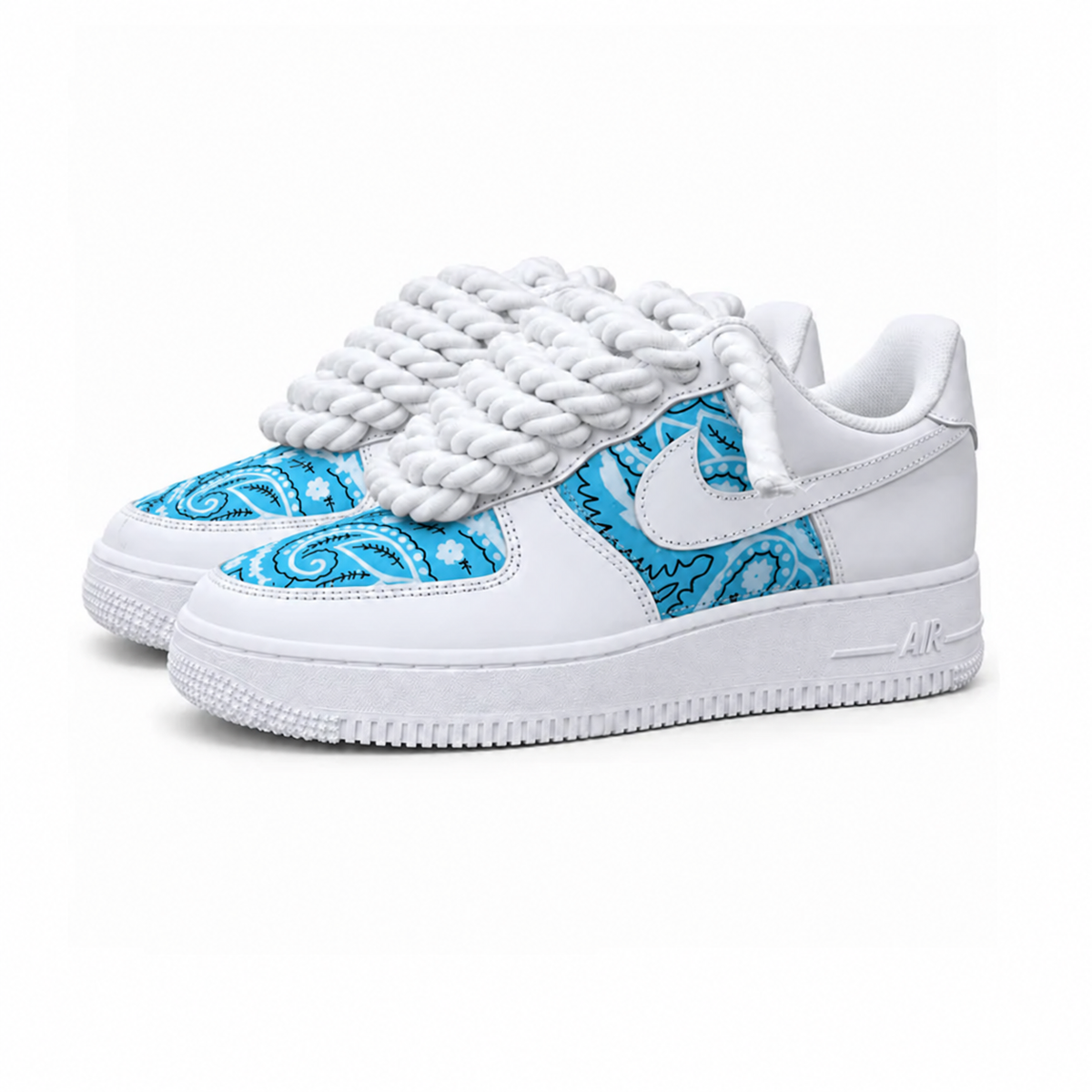 Nike Air Force 1 Bandana&Rope "Ciano Edition"