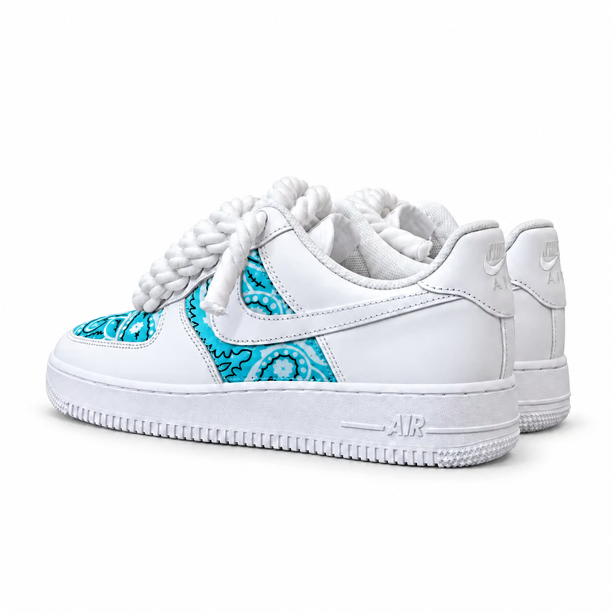 Nike Air Force 1 Bandana&Rope "Ciano Edition"