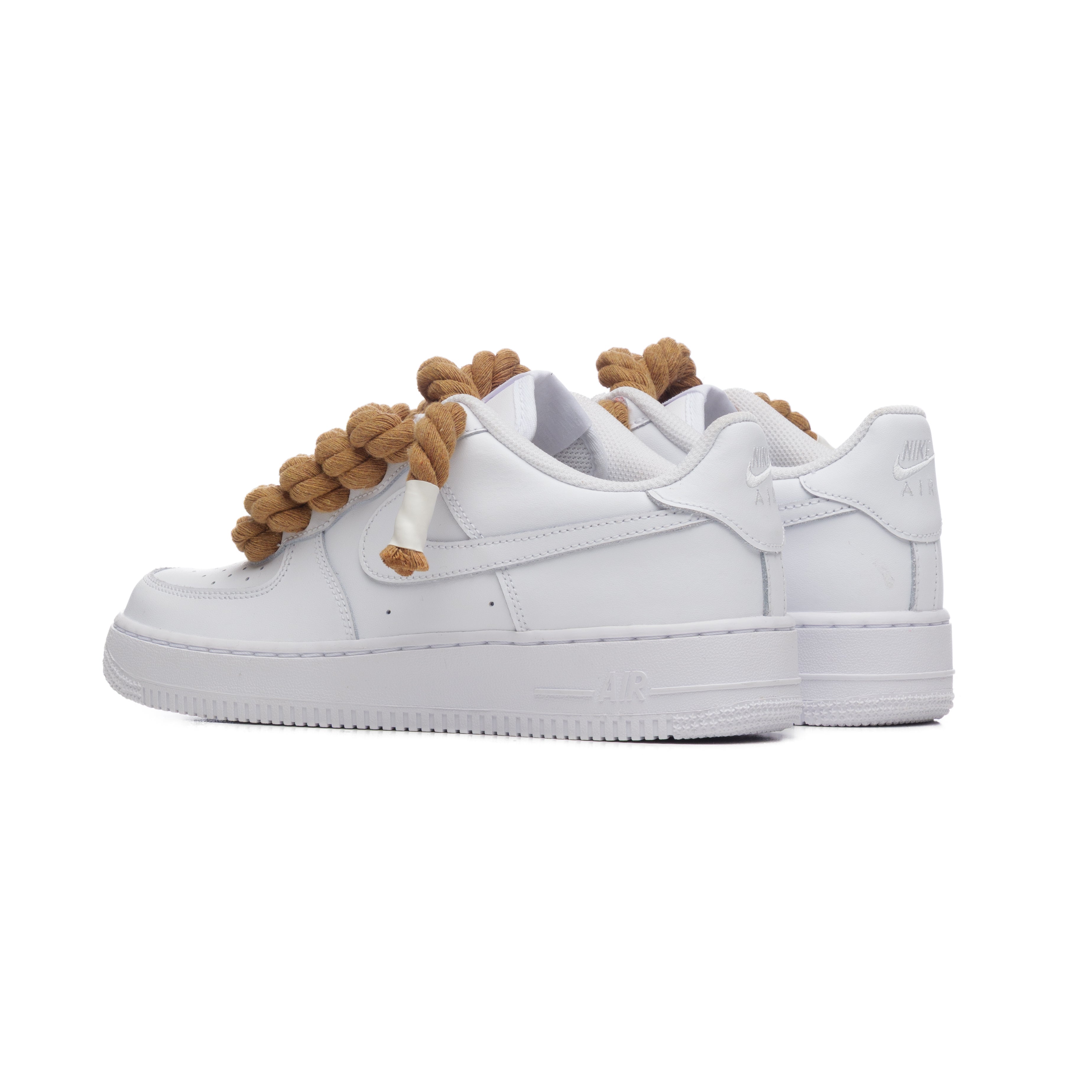 LACETS EN CORDE NIKE AIR FORCE MARRON