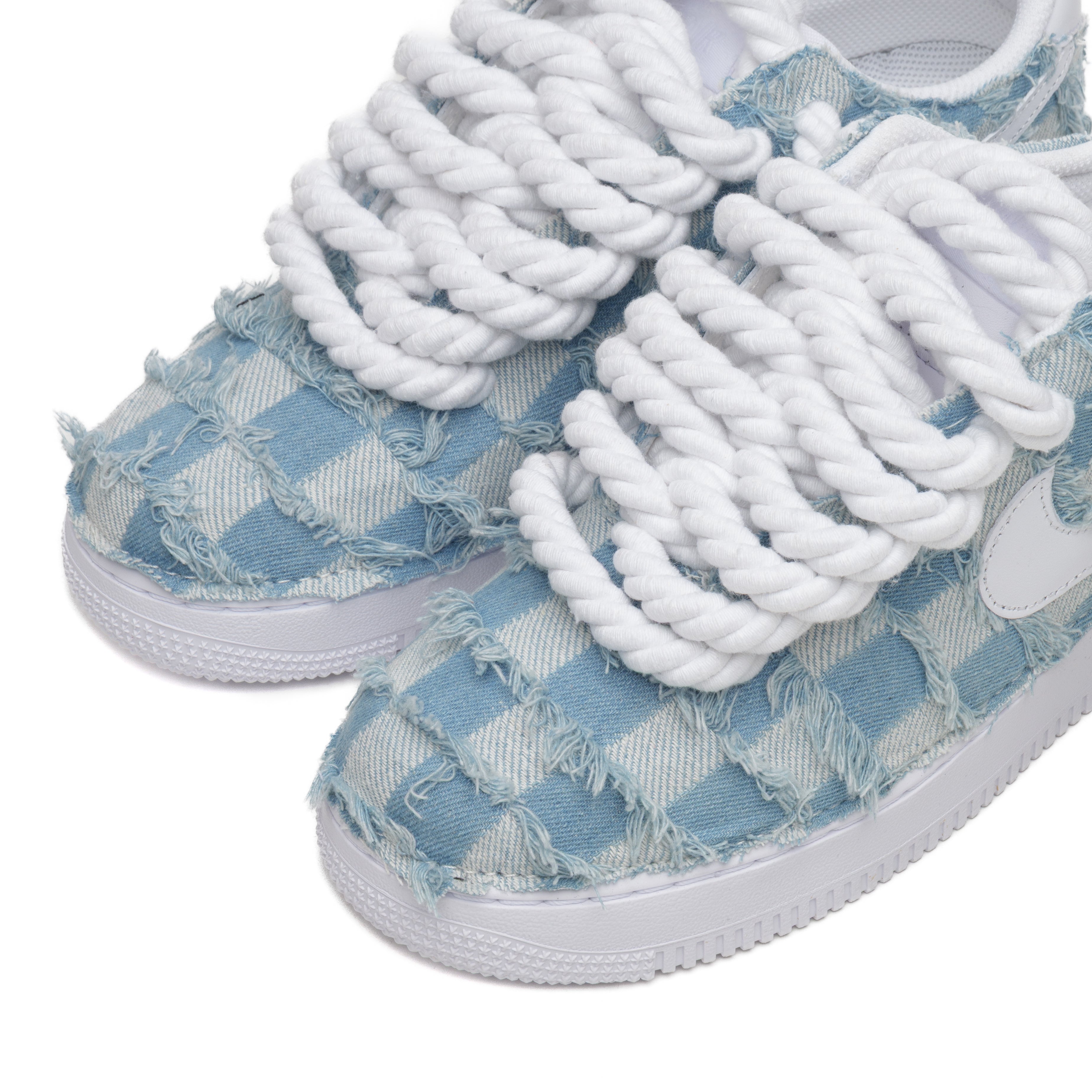 NIKE AIR FORCE ROPE DENIM MOOD 1