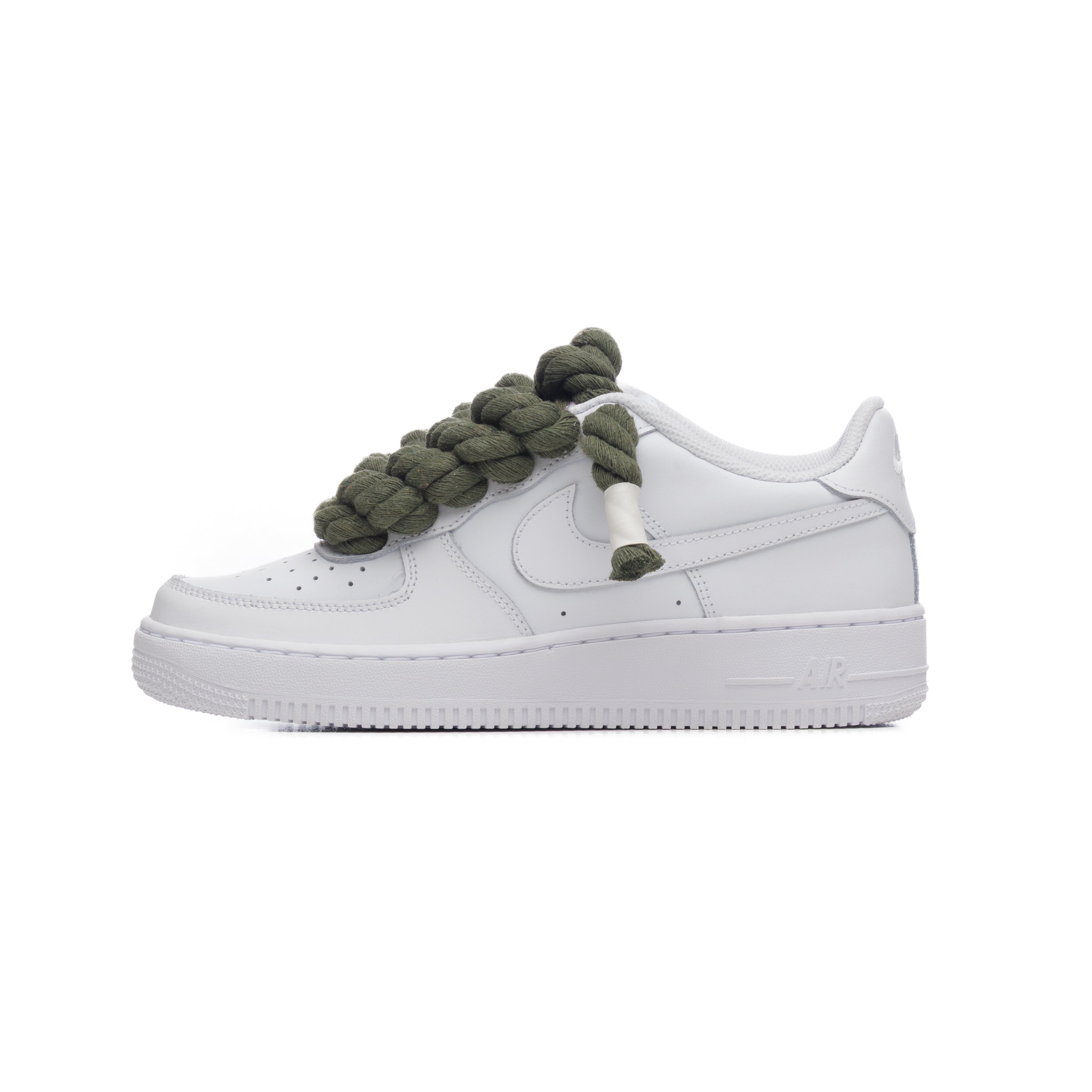 NIKE AIR FORCE ROPE LACES GREEN