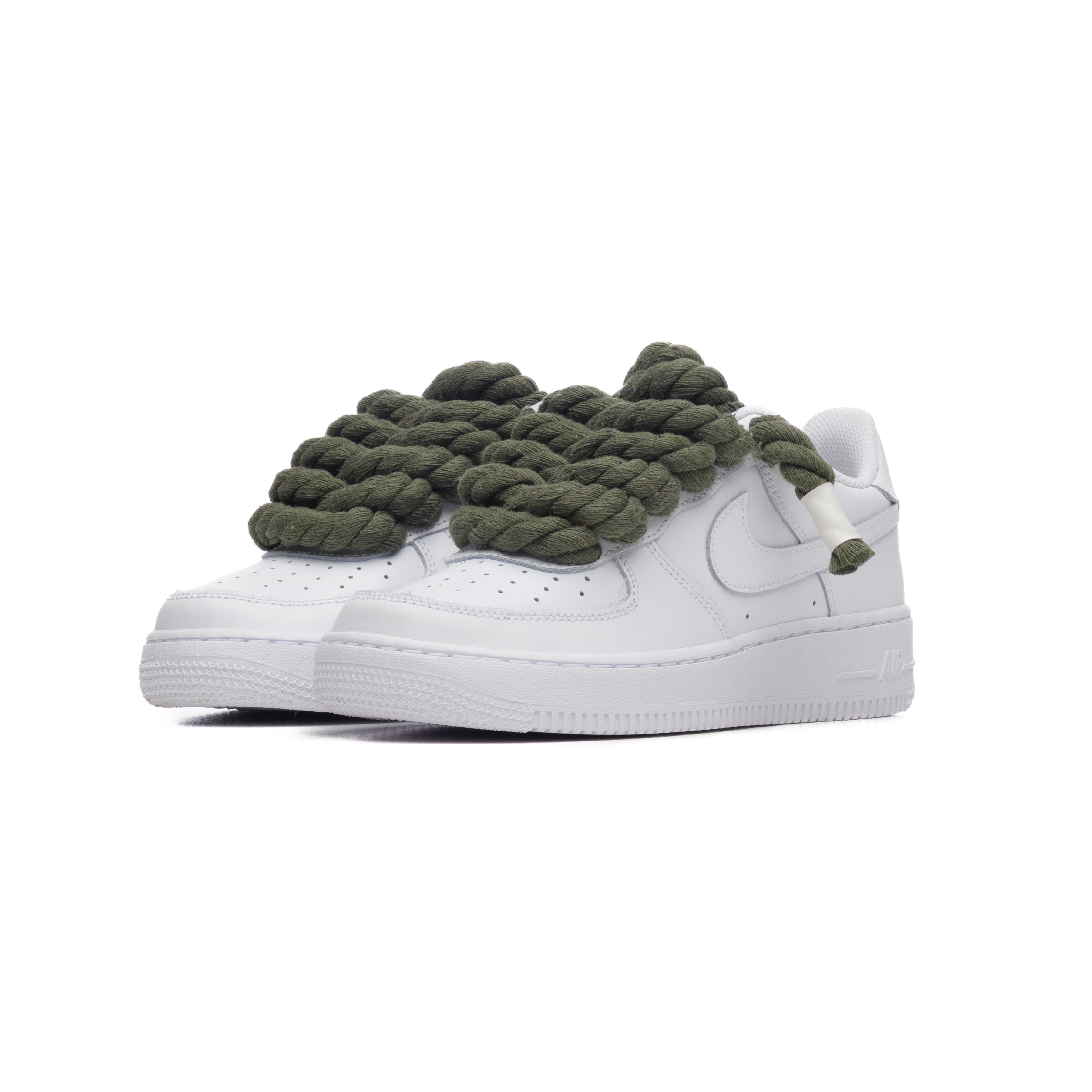 NIKE AIR FORCE ROPE LACES GREEN