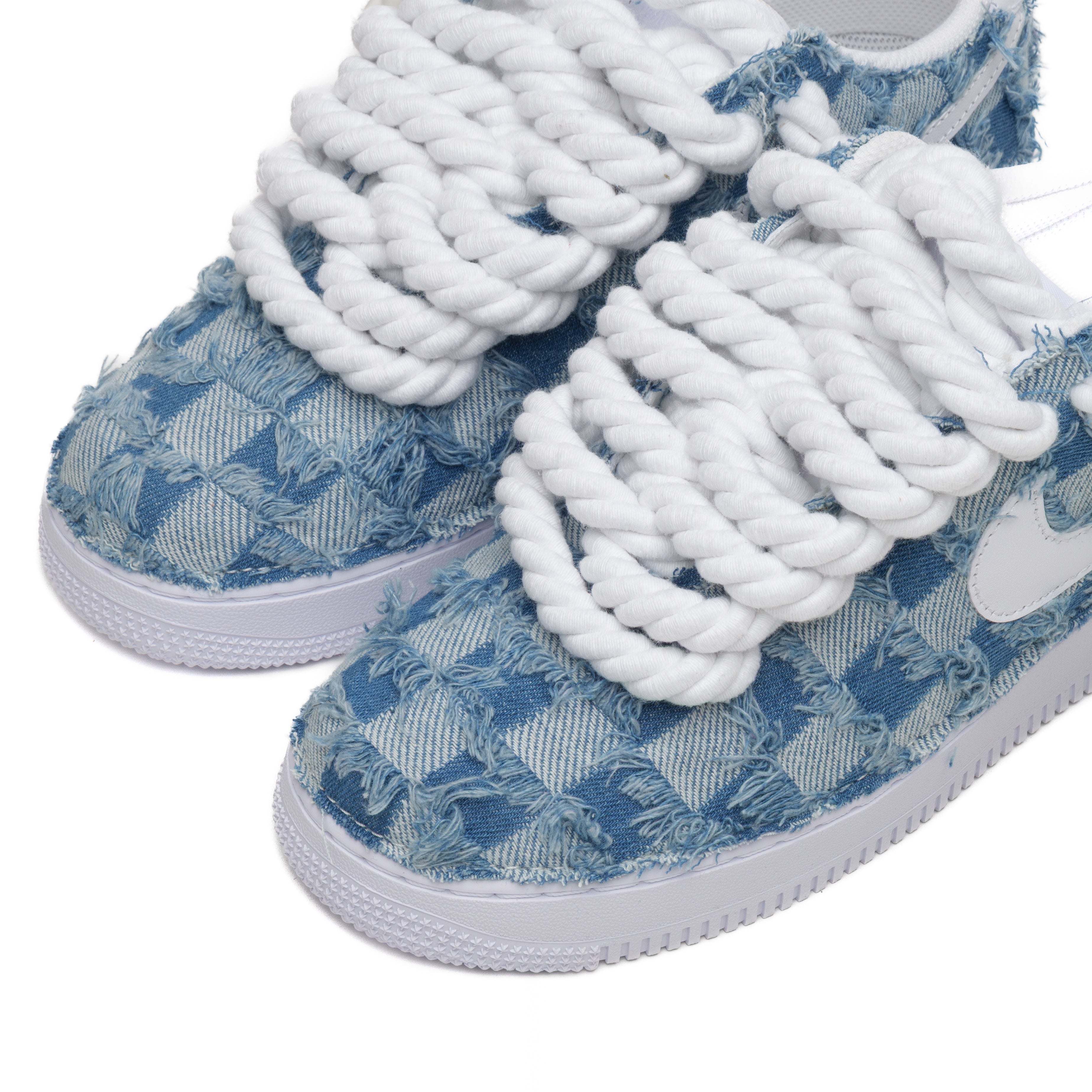 NIKE AIR FORCE ROPE DENIM MOOD 3