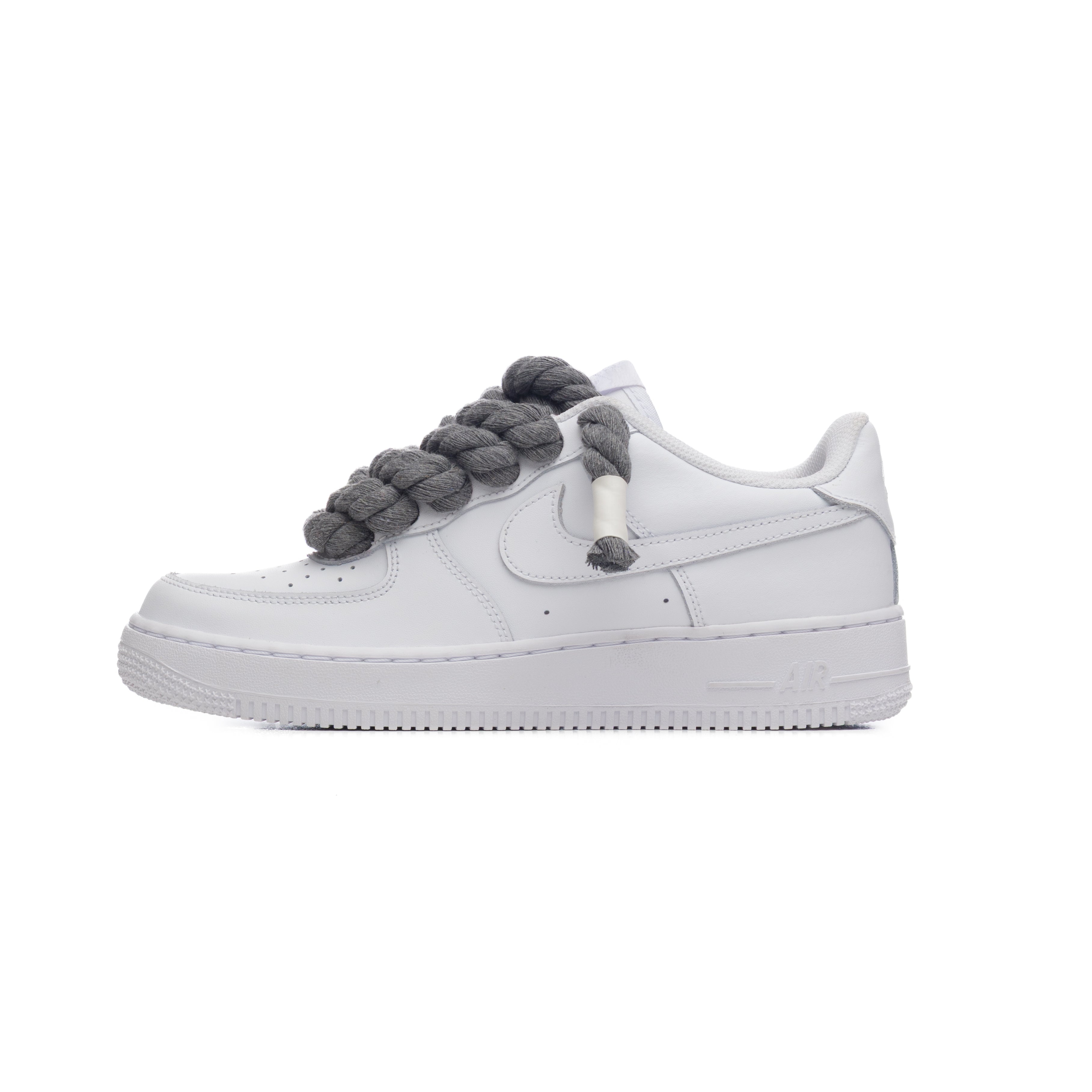 NIKE AIR FORCE ROPE LACES DARK GREY