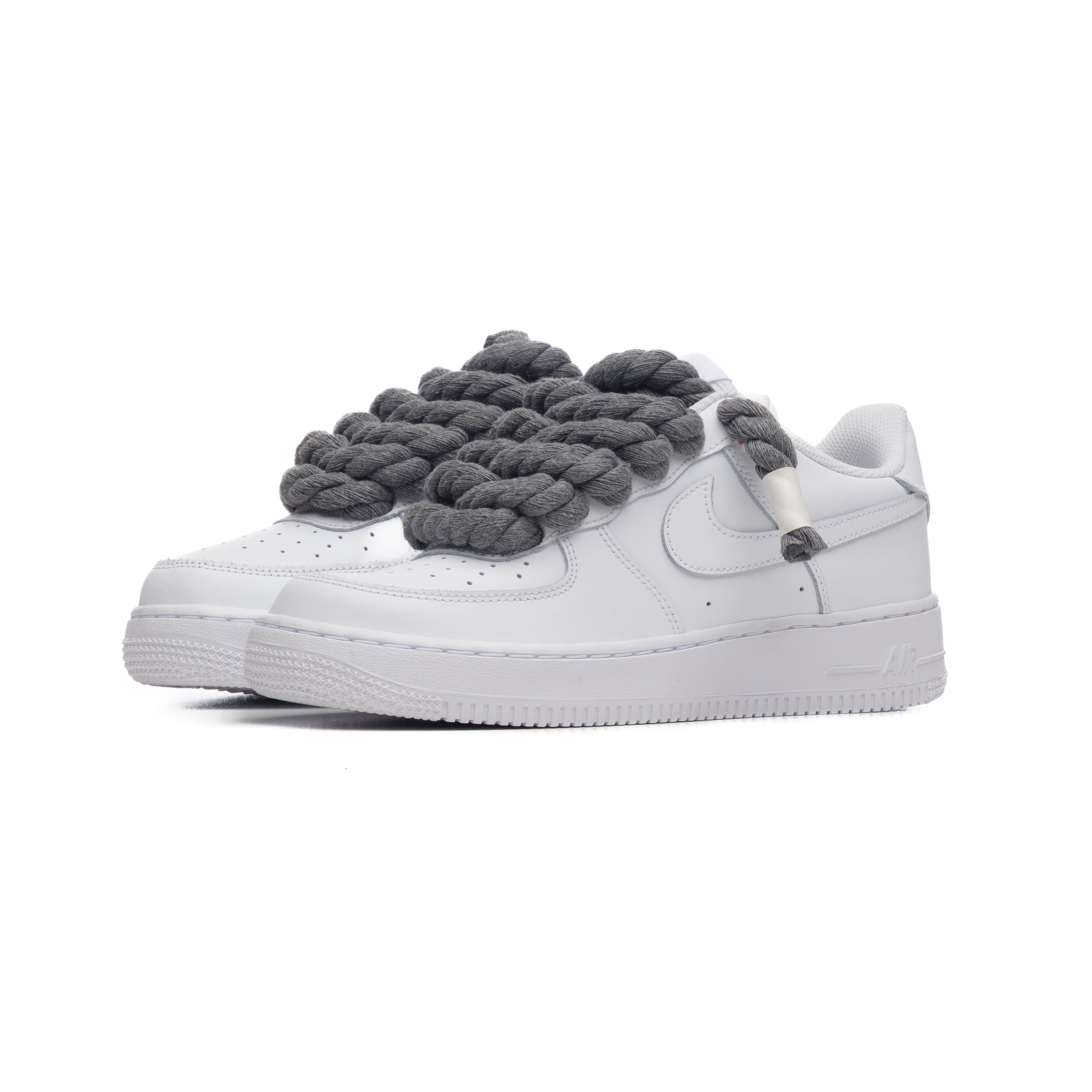 NIKE AIR FORCE ROPE LACES DARK GREY