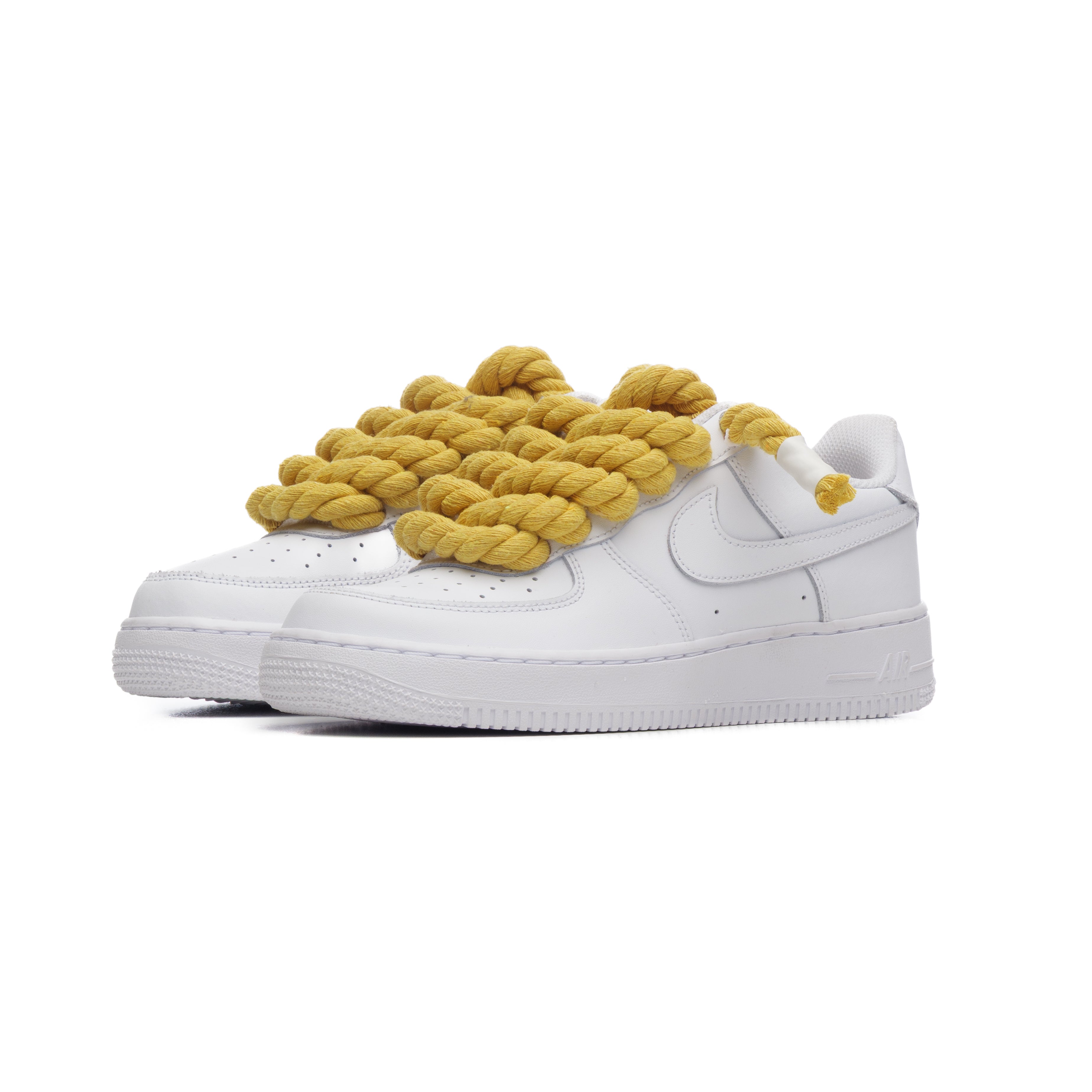 NIKE AIR FORCE ROPE LACES YELLOW
