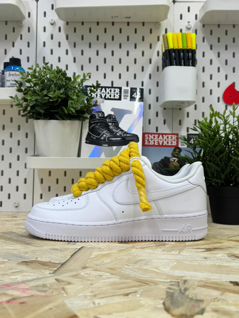 AIR FORCE ROPE LACES Giallo