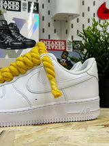 Snezed AIR FORCEROPE LACES GIALLO