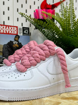 AIR FORCE ROPE LACES PINK