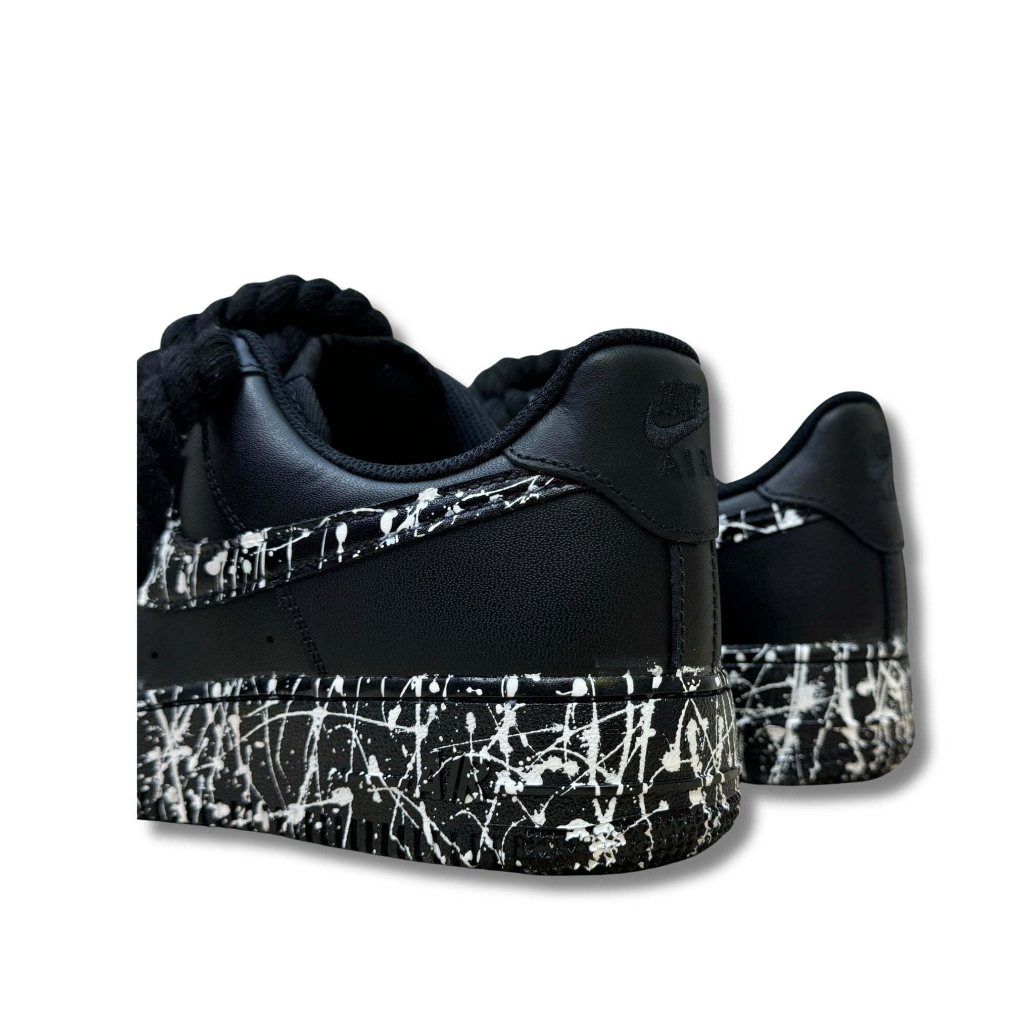 Snezed AIR FORCEROPE LACES SKIZZI BLACK