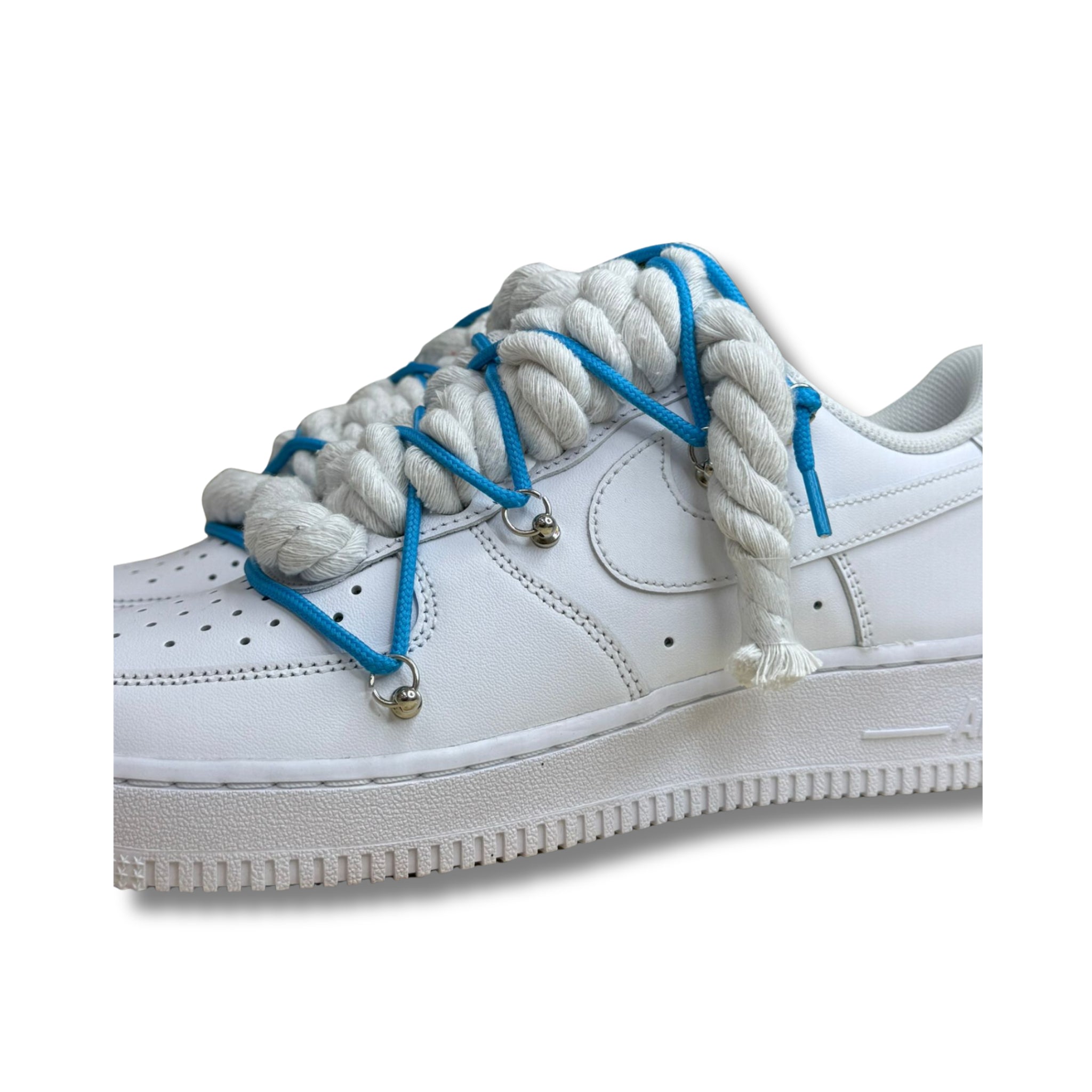 Snezed AIR FORCEROPE LACES TRIPLE LIGHT BLU