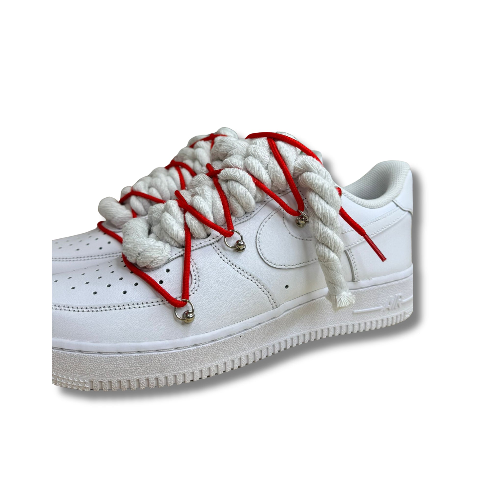Snezed AIR FORCEROPE LACES TRIPLE RED