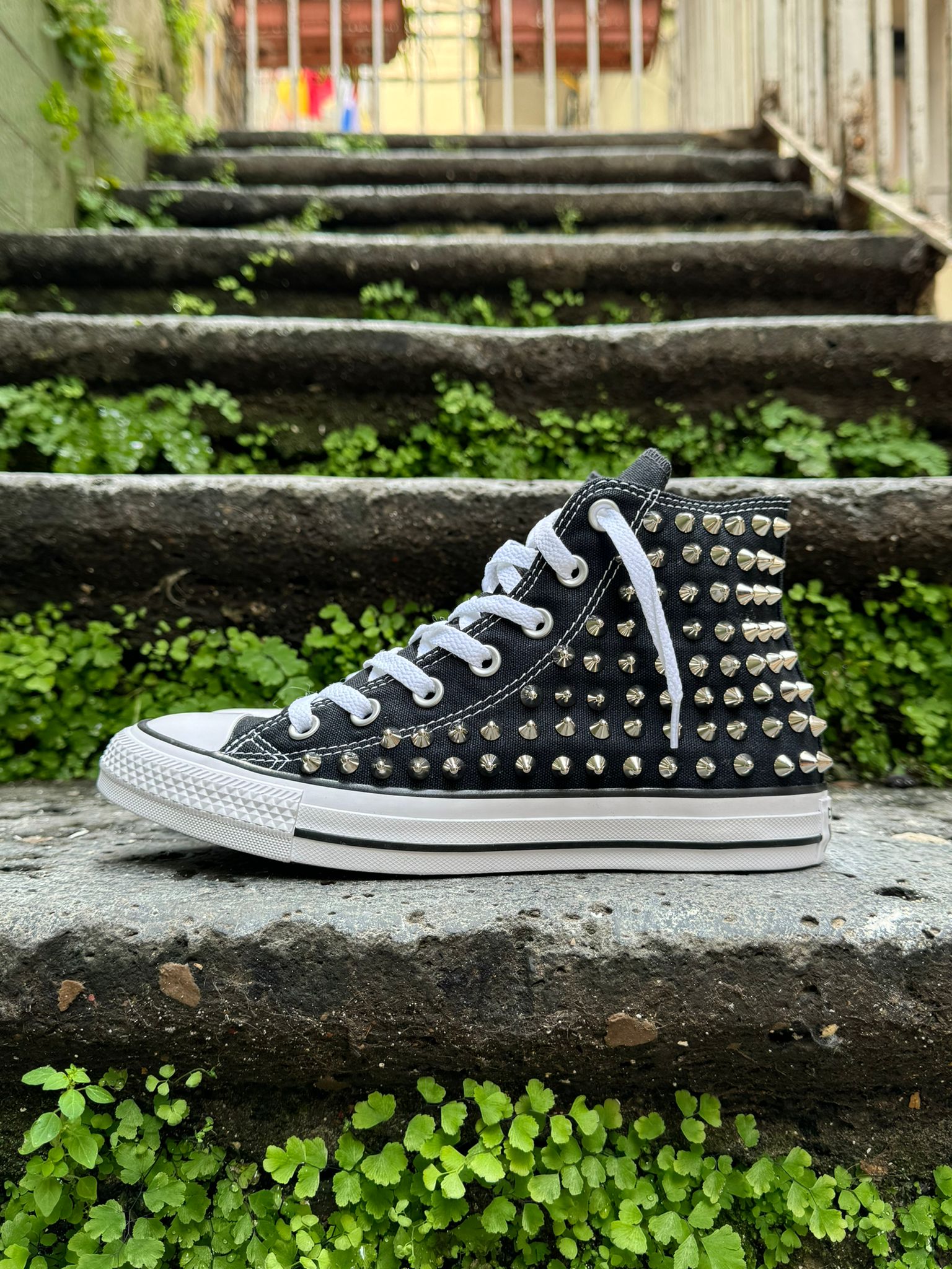 Snezed CONVERSE HIBLACK PUNTA NICKEL