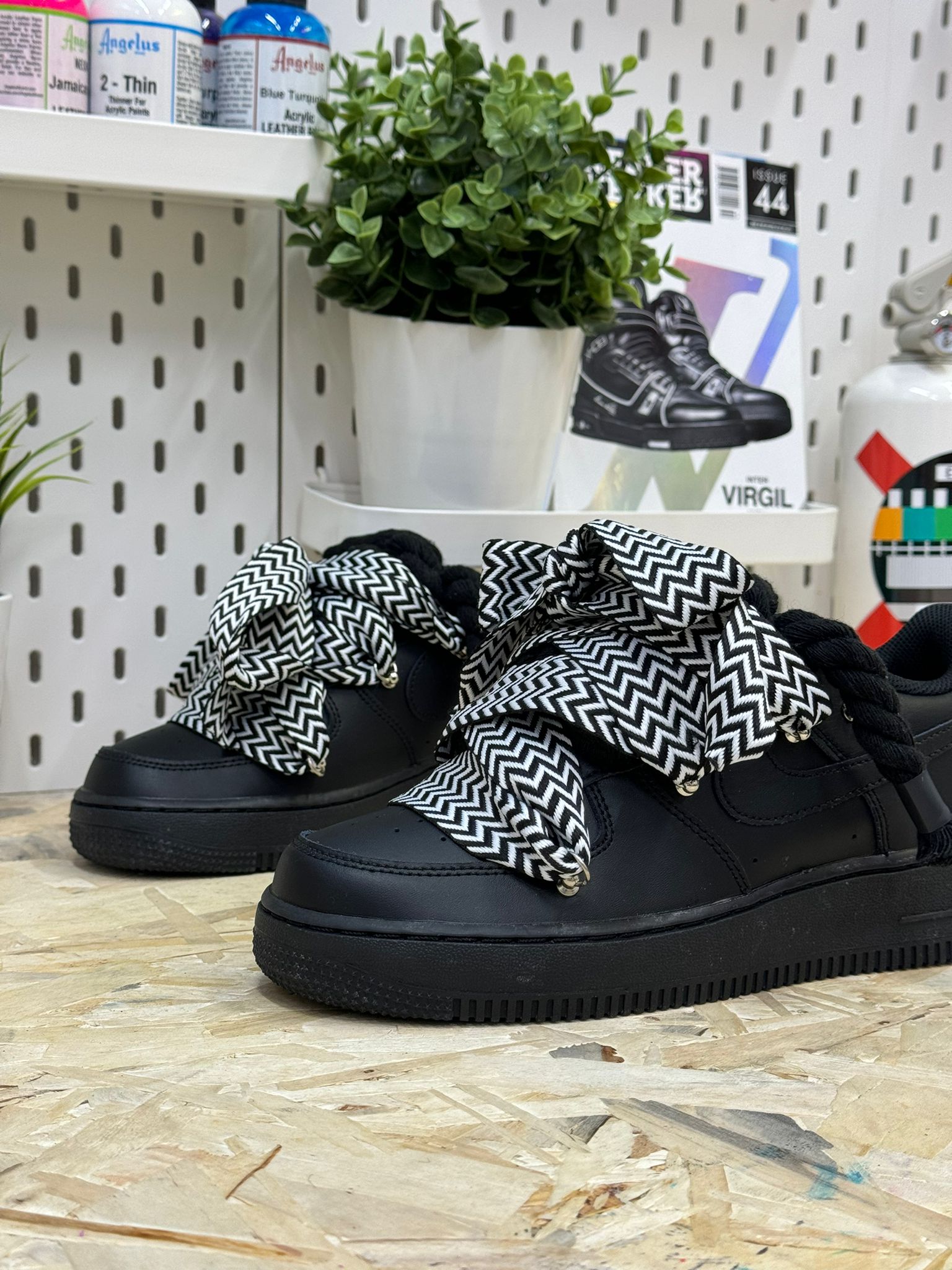 Snezed AIR FORCEROPE TRIPLE LANVIN BLACK