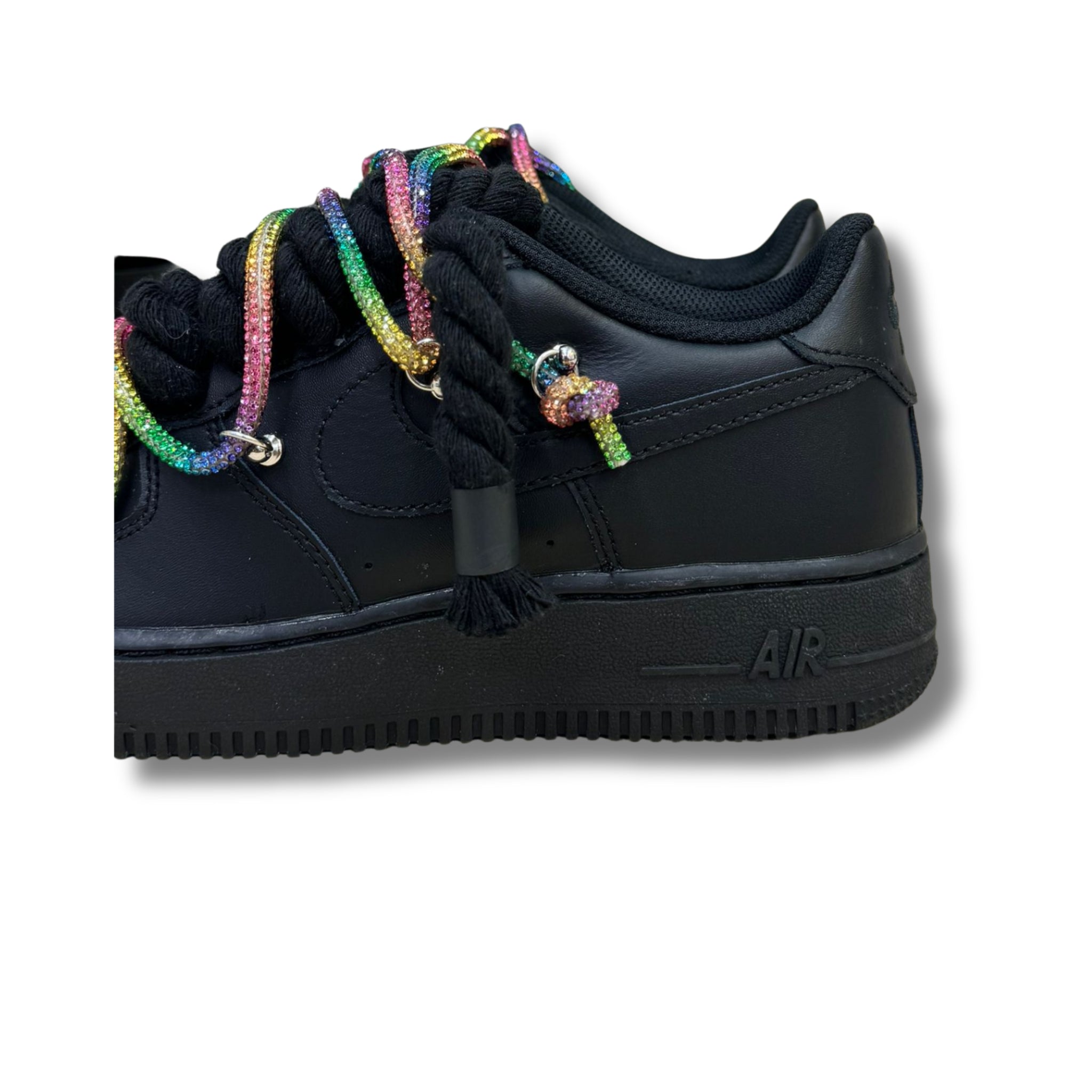 Snezed AIR FORCEROPE BLACK SWAROVSKI MULTI