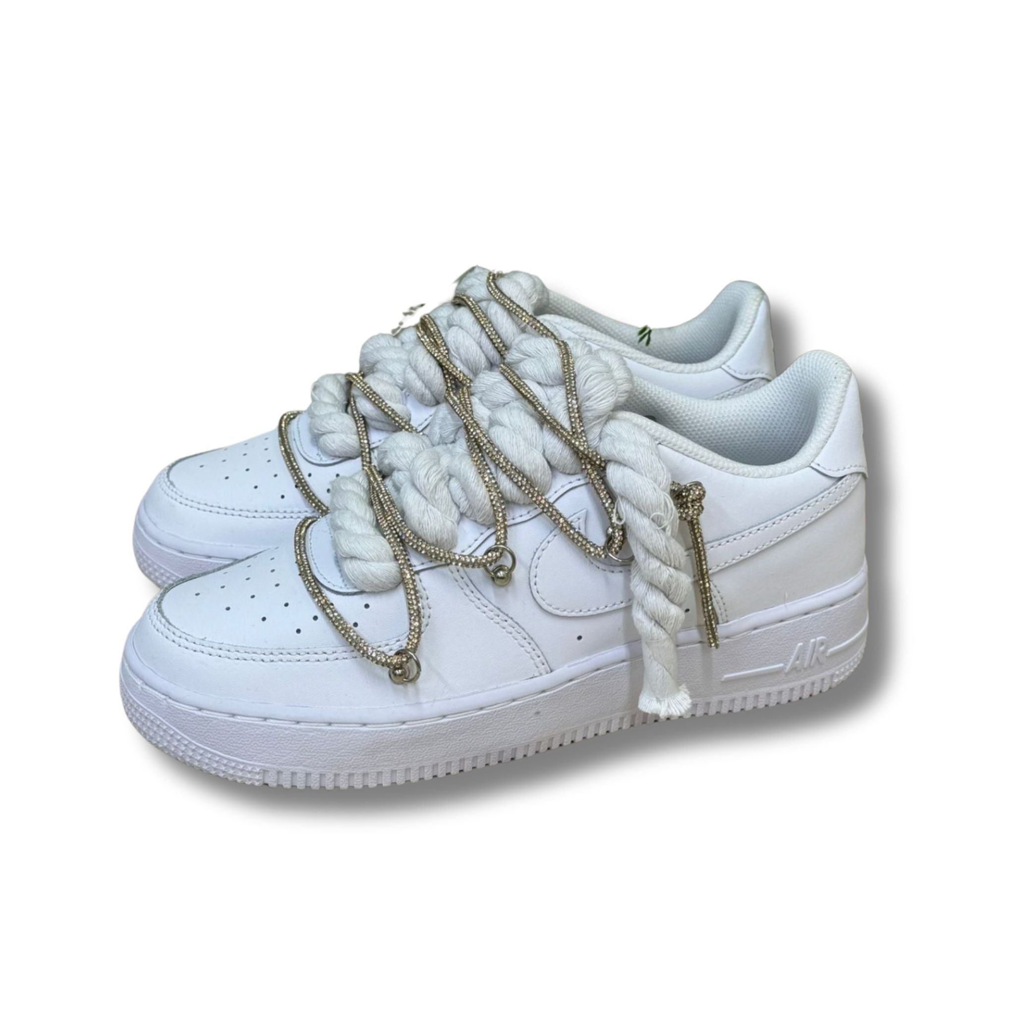 Snezed AIR FORCETRIPLE SWAROVSKI GOLD