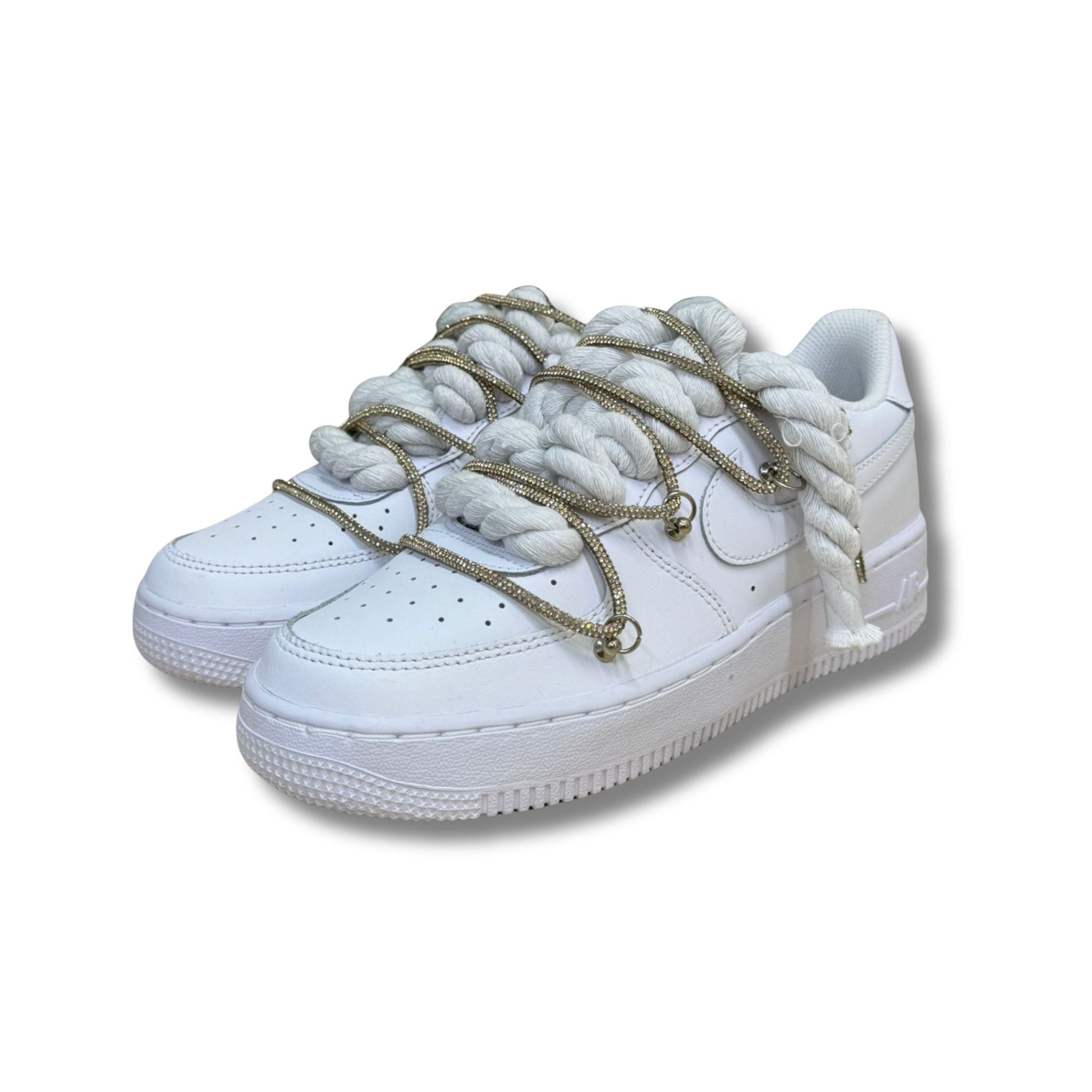 Snezed AIR FORCETRIPLE SWAROVSKI GOLD