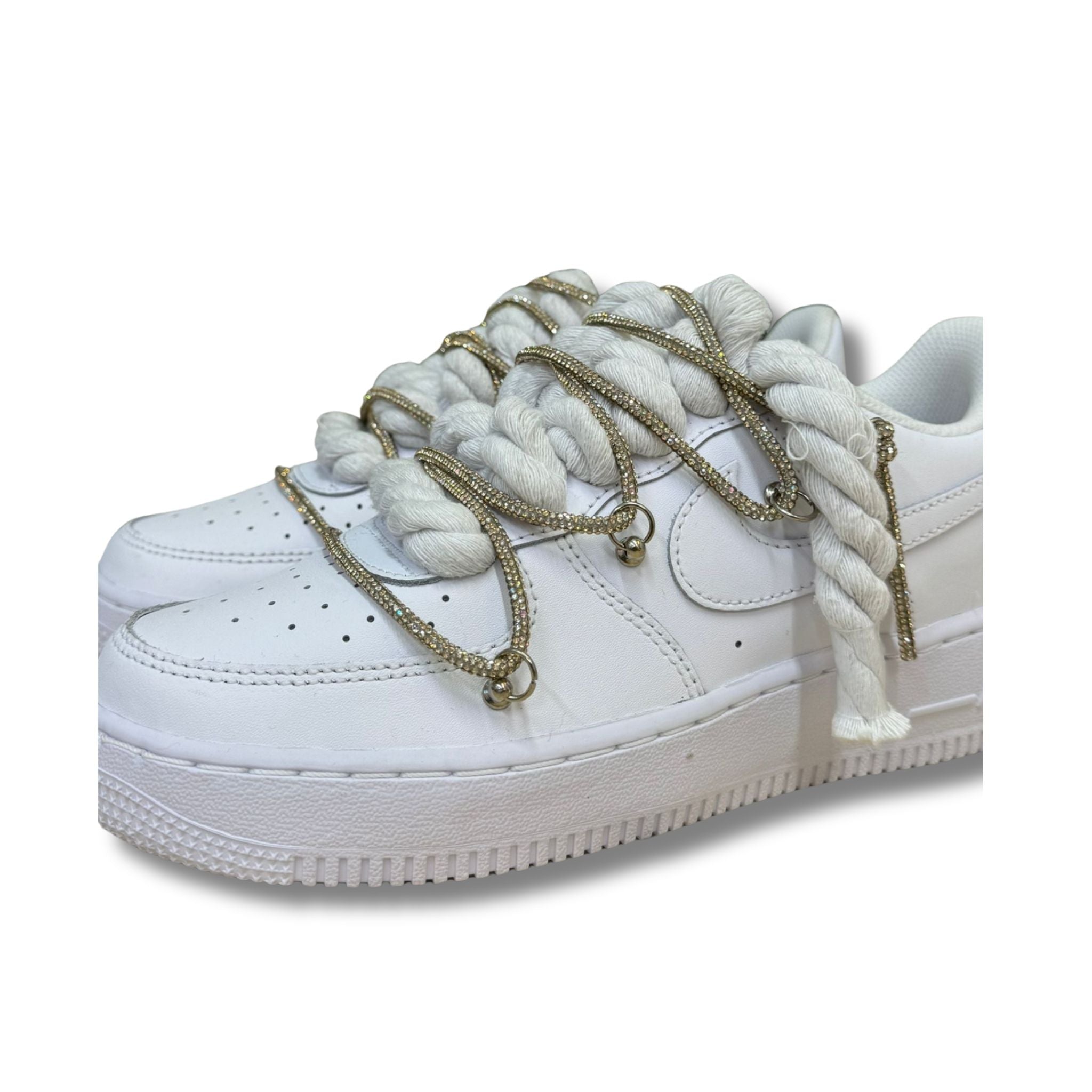 Snezed AIR FORCETRIPLE SWAROVSKI GOLD