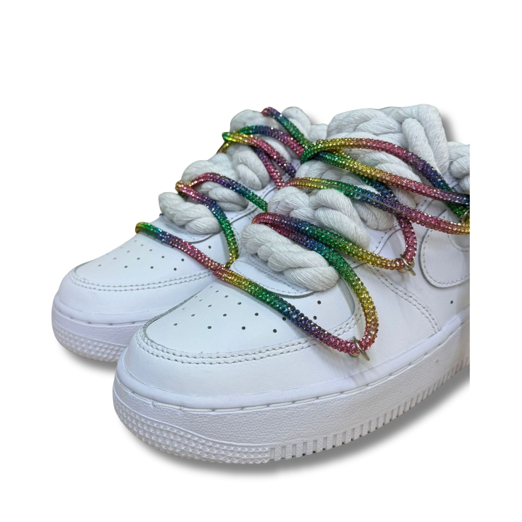 Snezed AIR FORCEWHITE TRIPLE SWAROVSKI MULTI