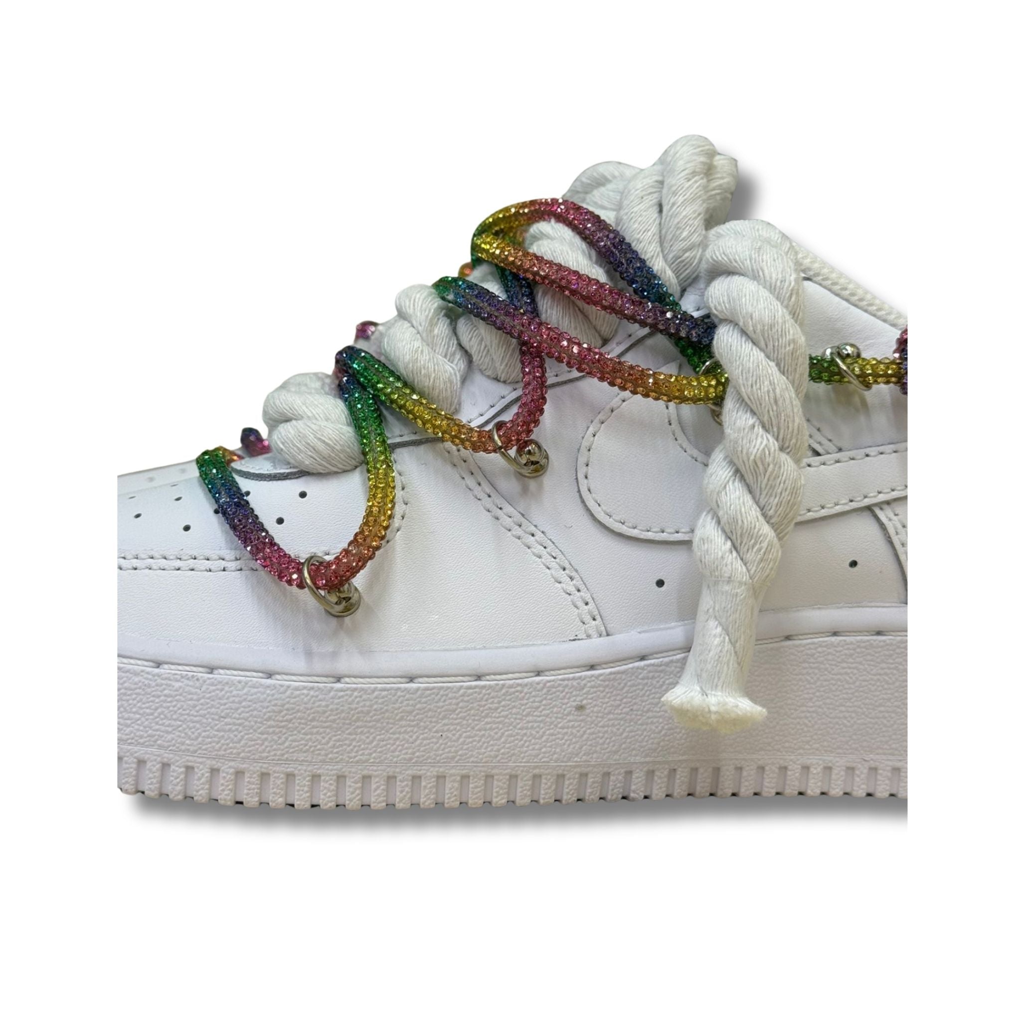 Snezed AIR FORCEWHITE TRIPLE SWAROVSKI MULTI