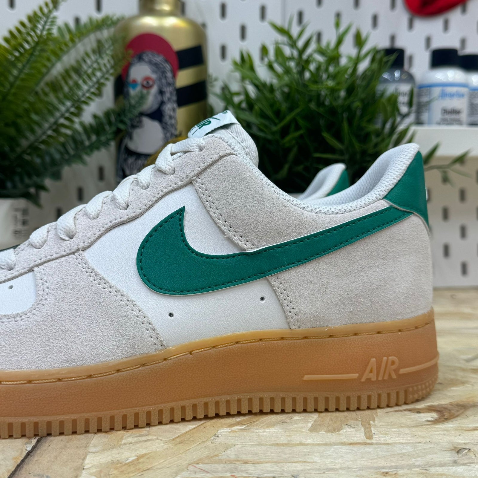 Air force 1 vandalized sail green online