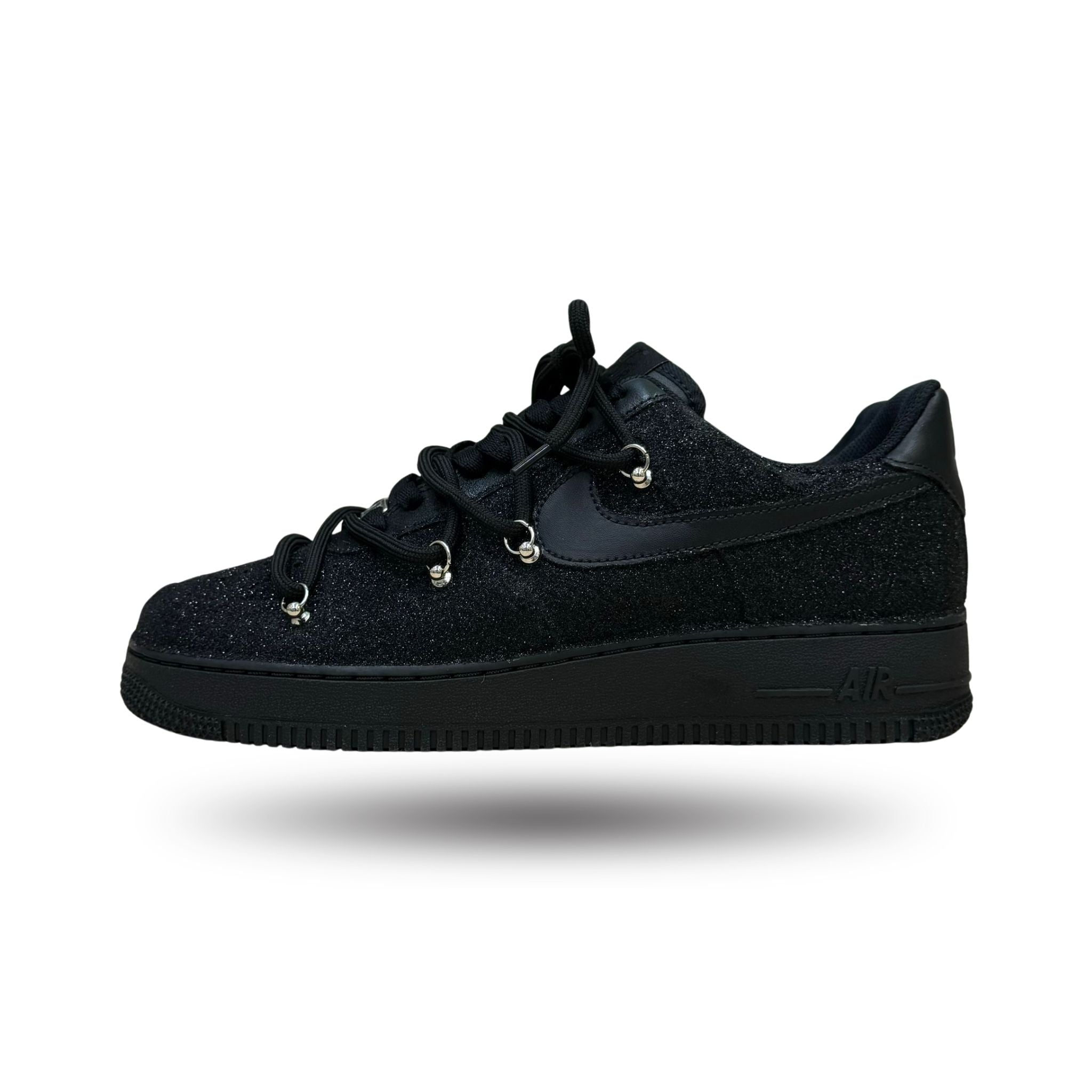 Snezed AIR FORCE  TRIPLEBLACK GLITTER